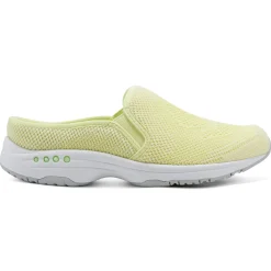 Traveltime Family|Slip Ons>Easy Spirit Takeknit Eco Clogs Chartreuse