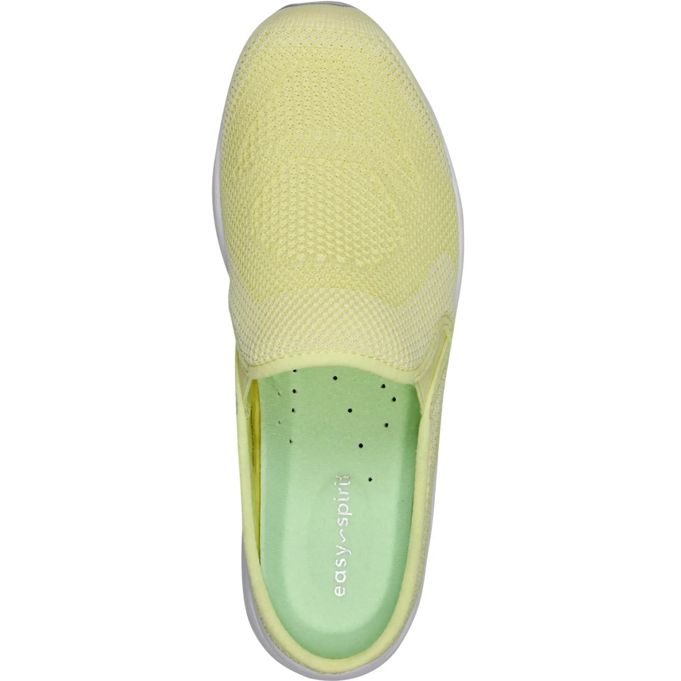 Traveltime Family|Slip Ons>Easy Spirit Takeknit Eco Clogs Chartreuse