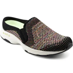 Traveltime Family|Slip Ons>Easy Spirit Takeknit Eco Clogs Black Multi