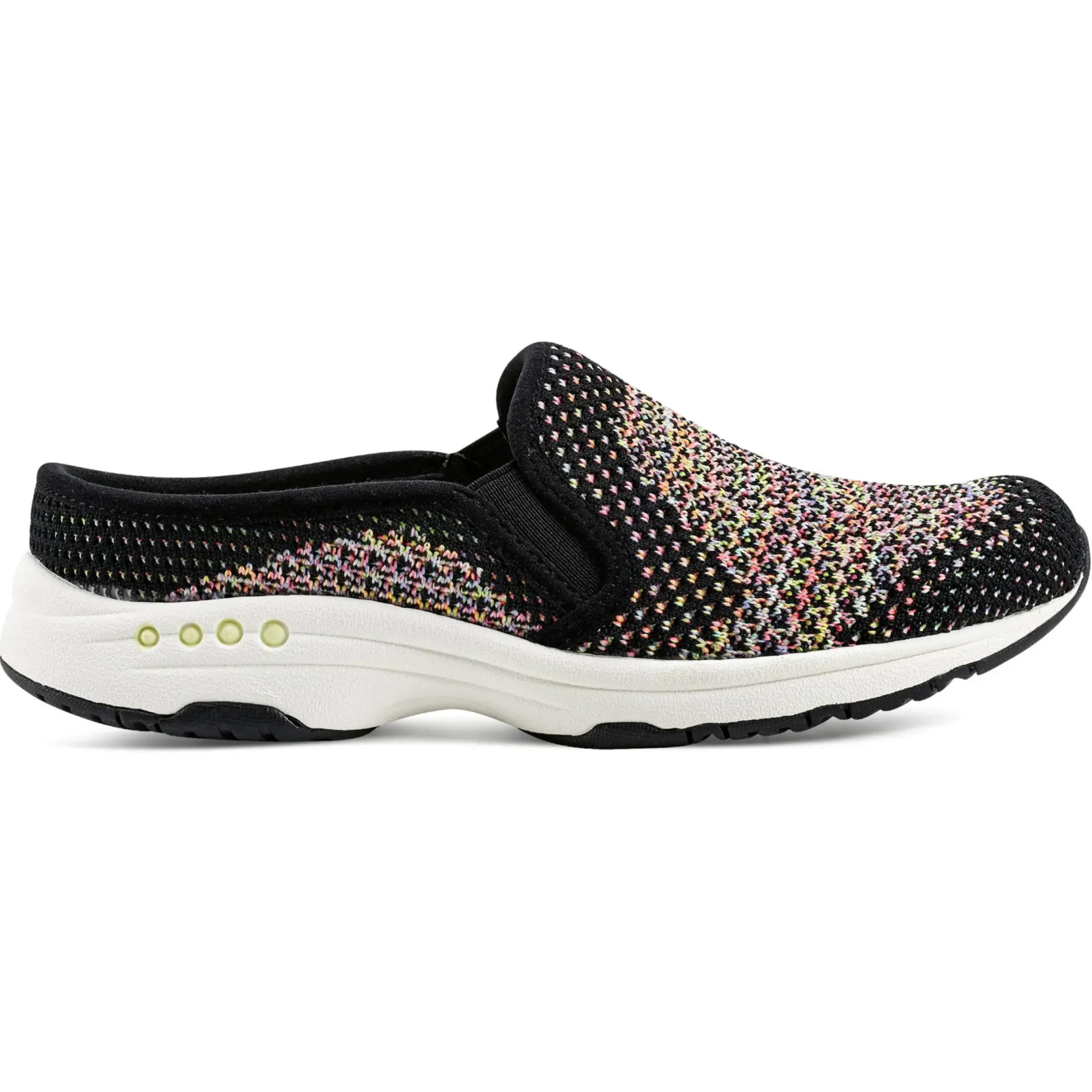 Traveltime Family|Slip Ons>Easy Spirit Takeknit Eco Clogs Black Multi