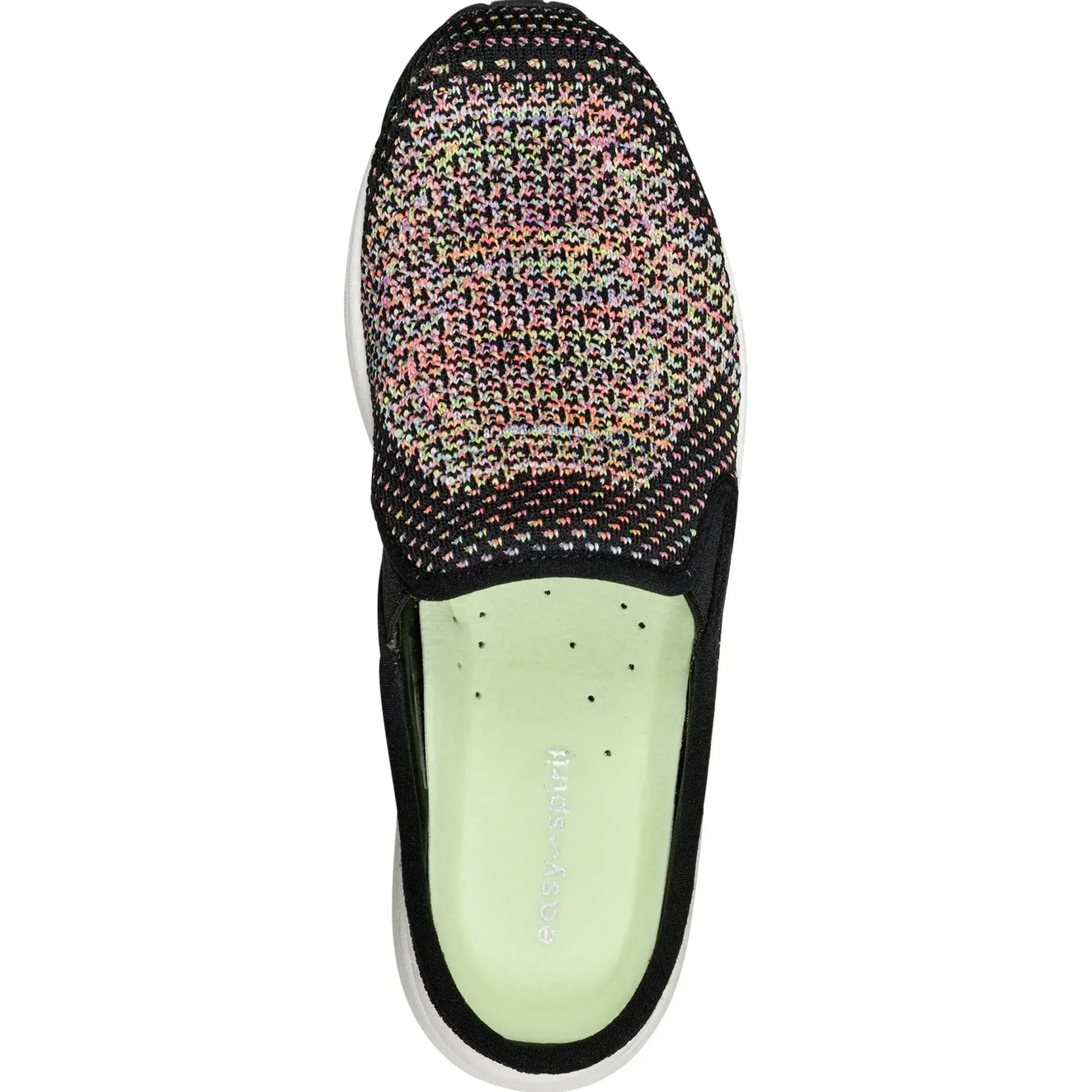 Traveltime Family|Slip Ons>Easy Spirit Takeknit Eco Clogs Black Multi