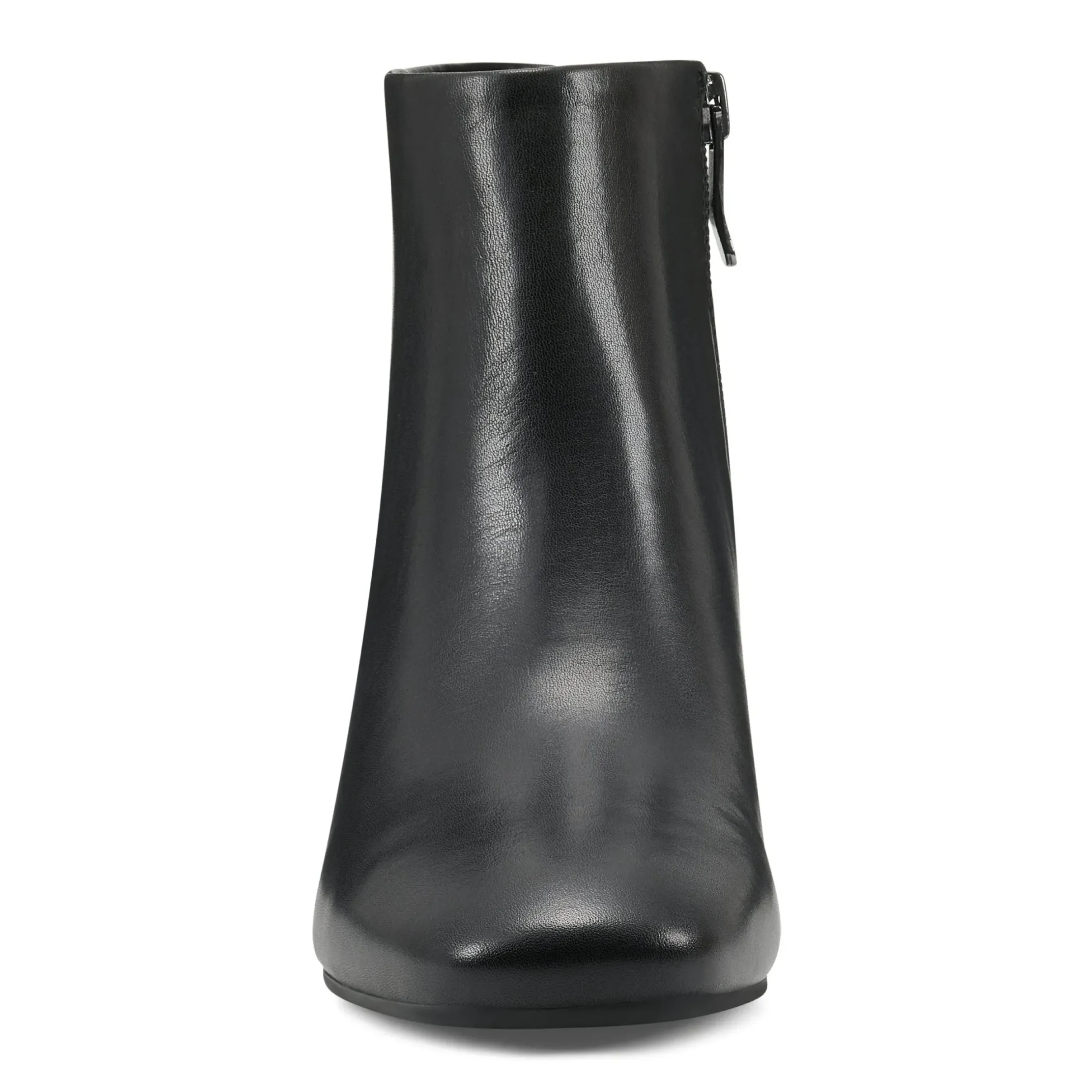 eFlex|eFlex>Easy Spirit Tamara Heeled Booties Black Leather
