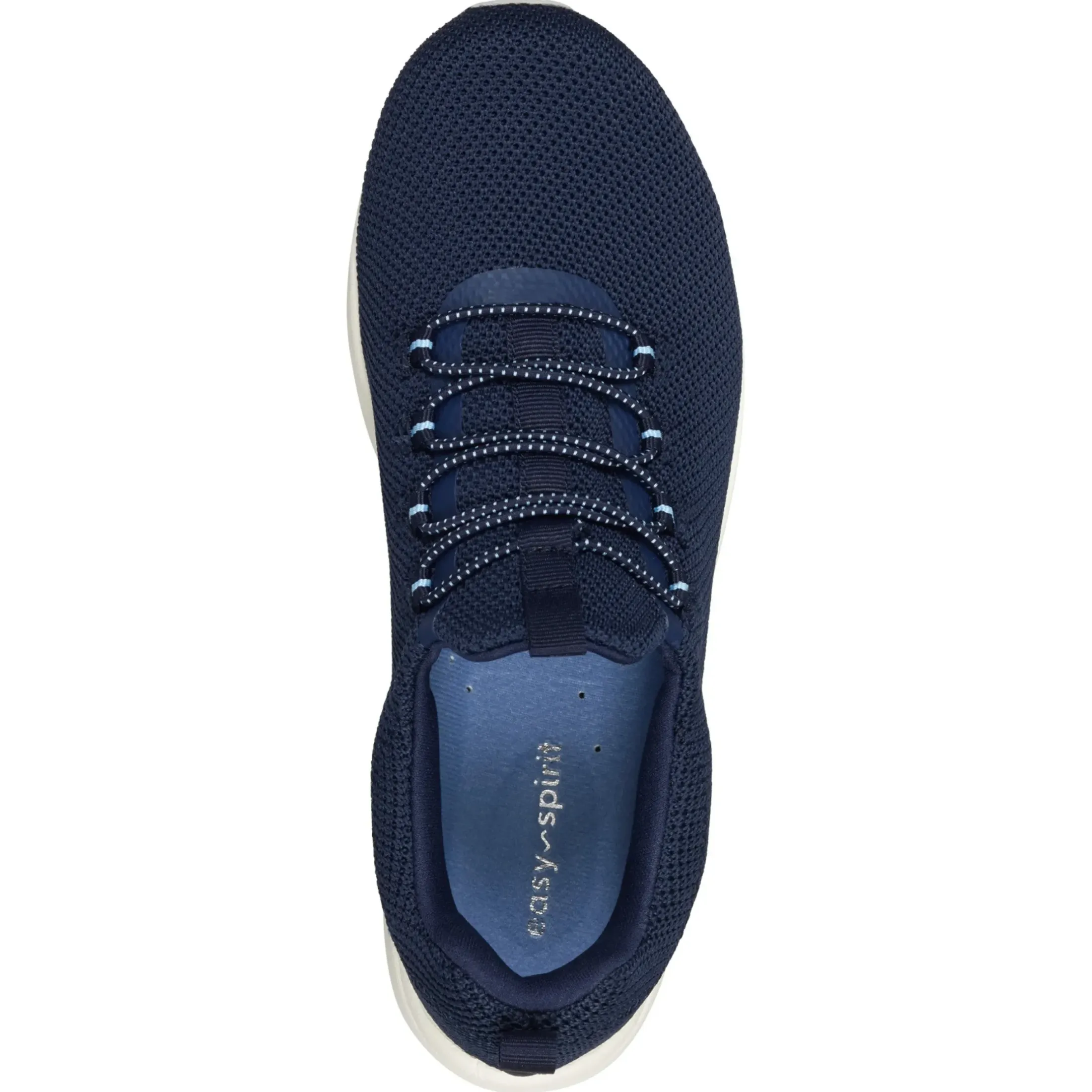 Traveltime Family|Slip Ons>Easy Spirit Tame Slip On Sneakers Dark Blue Knit