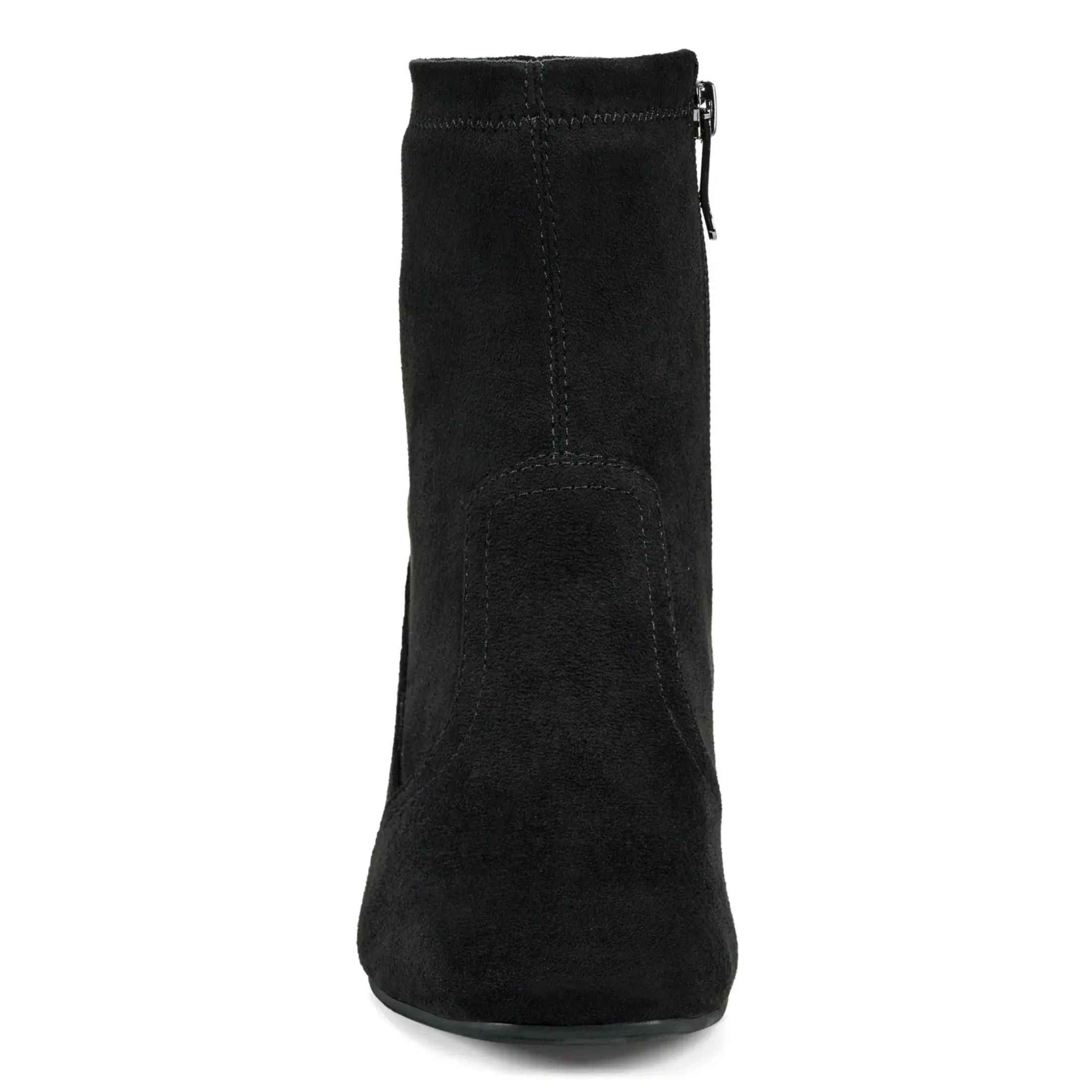 eFlex|eFlex>Easy Spirit Tami Heeled Booties Black Suede