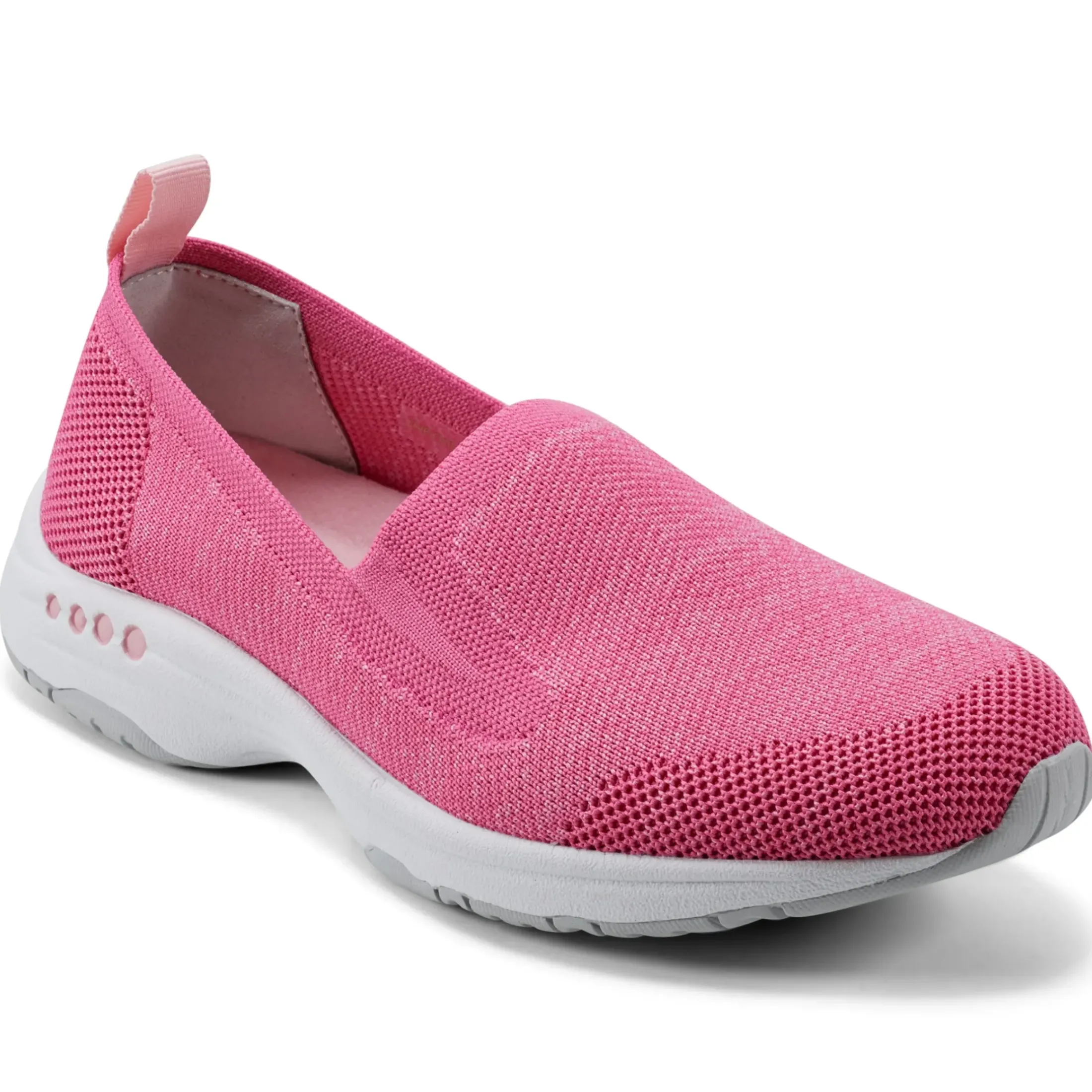 Traveltime Family|Slip Ons>Easy Spirit Tech Eco Slip On Sneakers Dark Pink