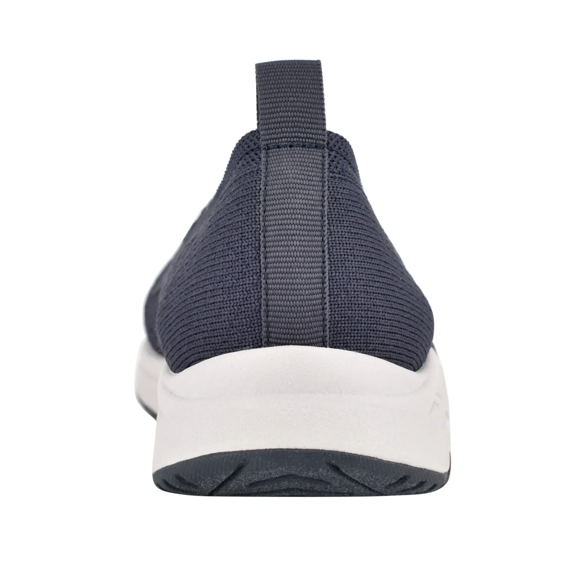 Traveltime Family|Slip Ons>Easy Spirit Tech Eco Slip On Sneakers Navy Recycled Knit