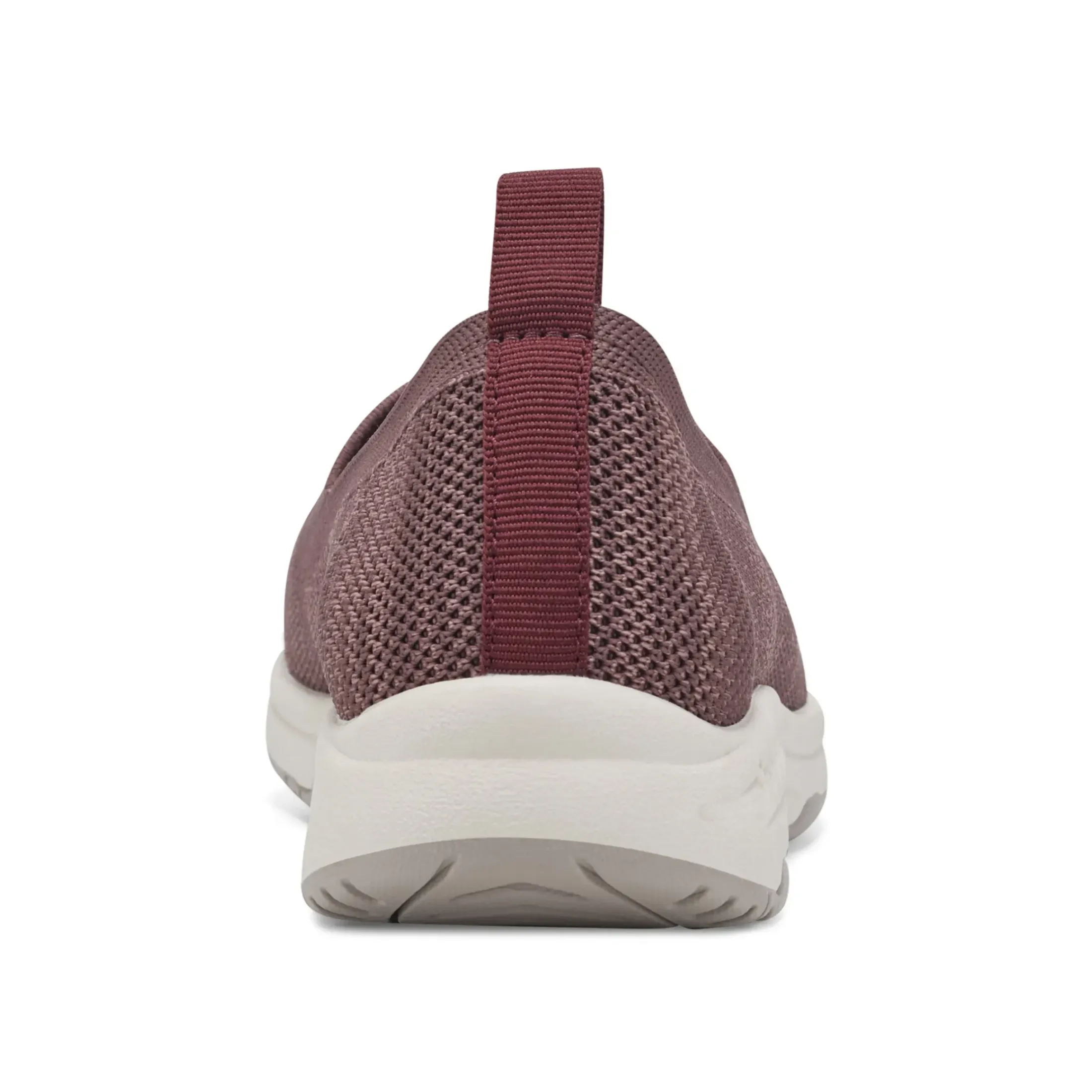 Traveltime Family|Sneakers>Easy Spirit Tech Eco Slip On Sneakers Plum Knit