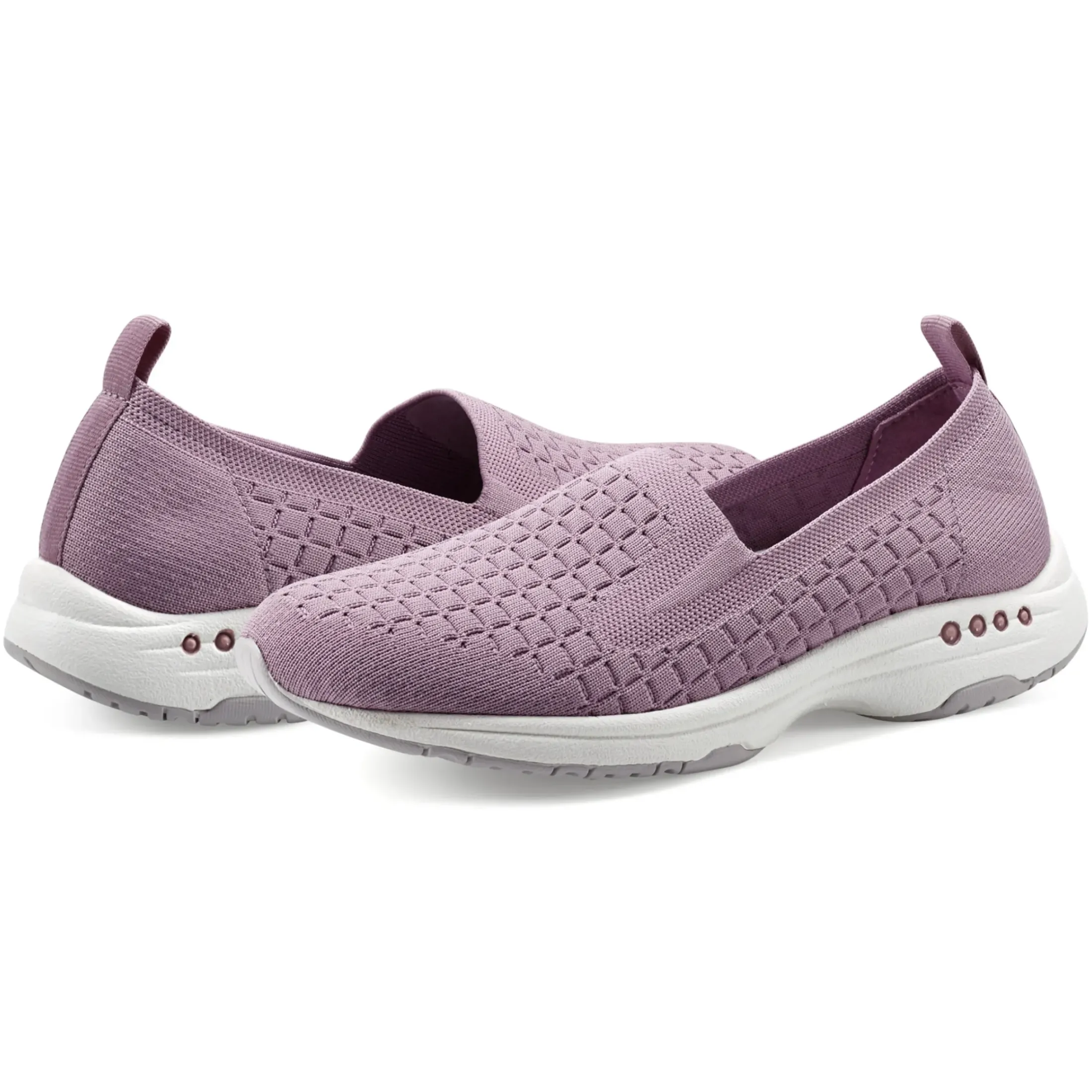 Traveltime Family|Slip Ons>Easy Spirit Tech Eco Slip On Sneakers Medium Pink