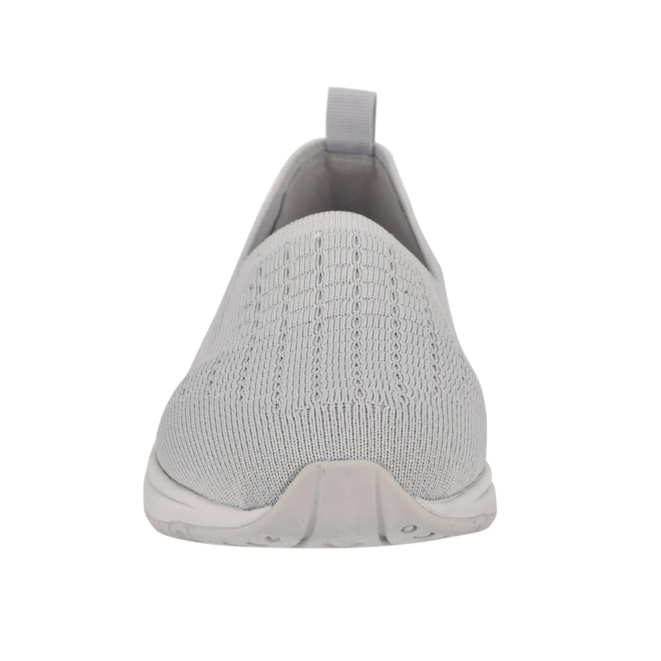 Traveltime Family|Sneakers>Easy Spirit Tech Eco Slip On Sneakers Grey Recycled Knit
