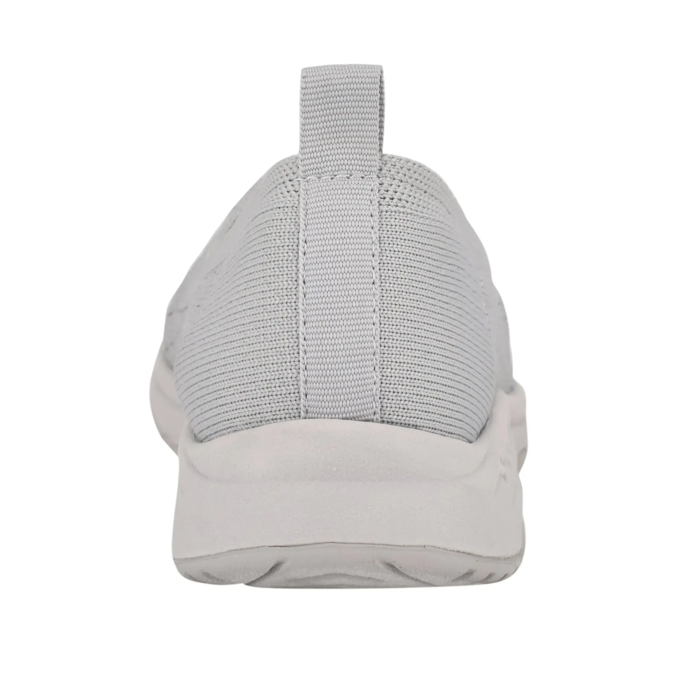Traveltime Family|Sneakers>Easy Spirit Tech Eco Slip On Sneakers Grey Recycled Knit