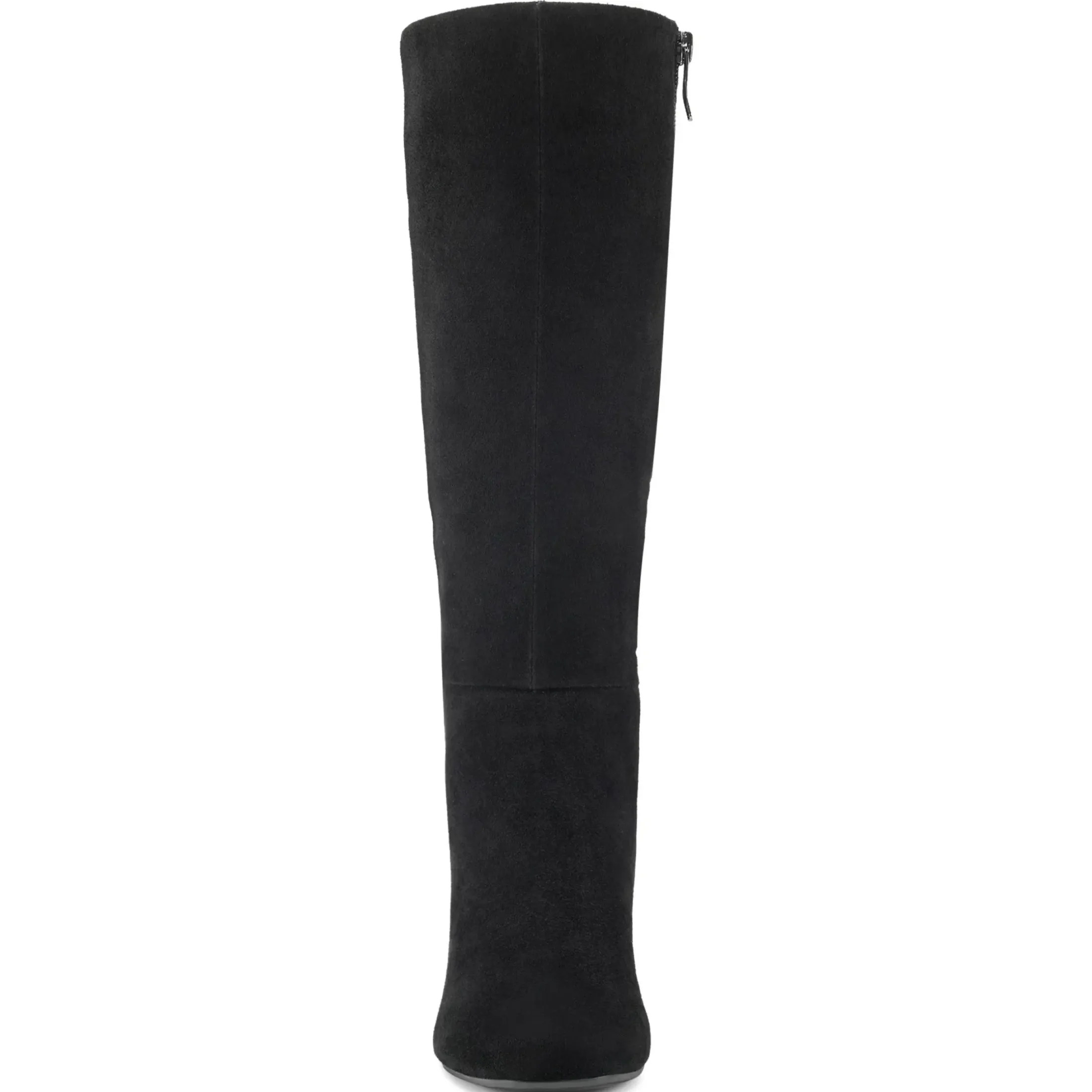 eFlex|eFlex>Easy Spirit Tony Heeled Boots Black Suede
