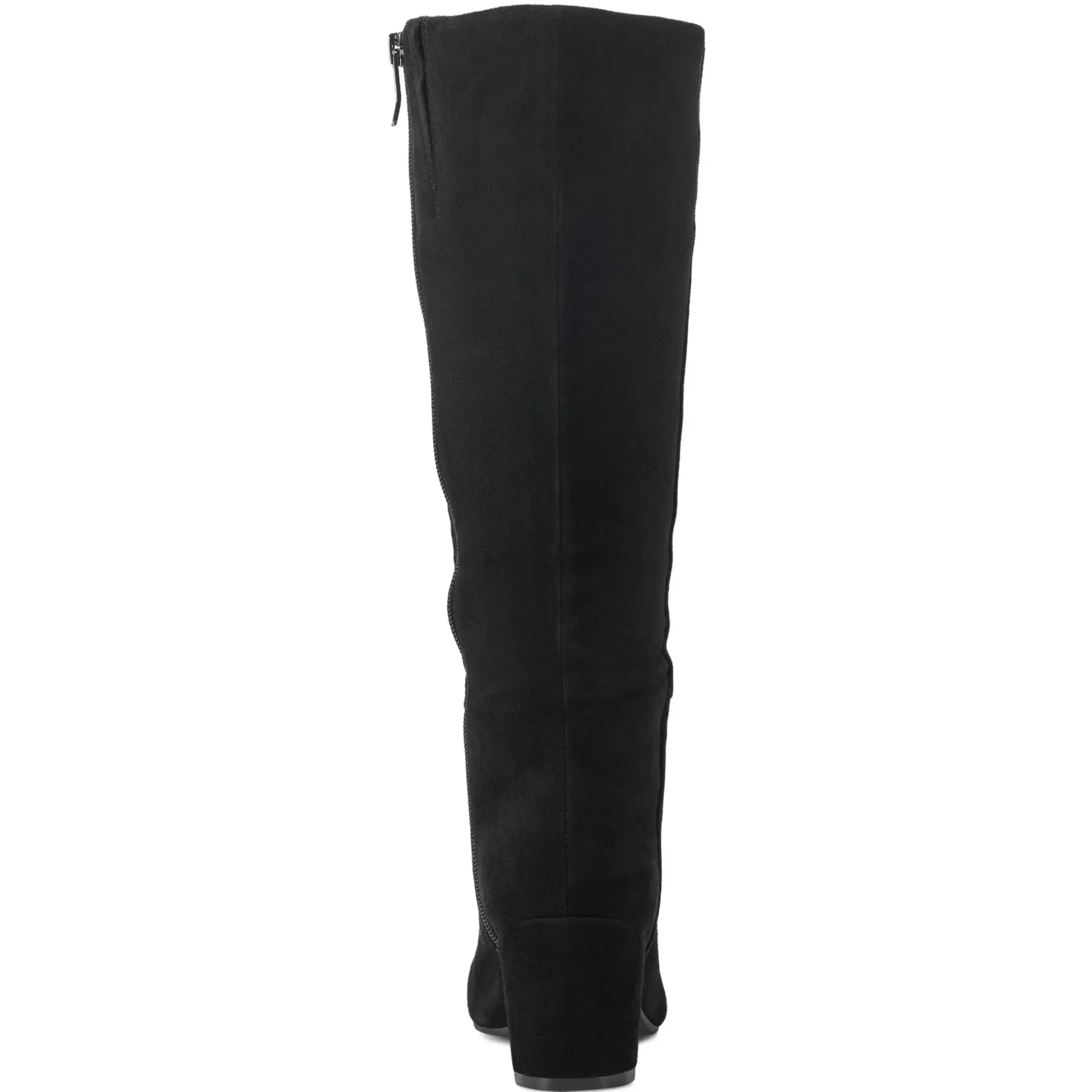 eFlex|eFlex>Easy Spirit Tony Heeled Boots Black Suede