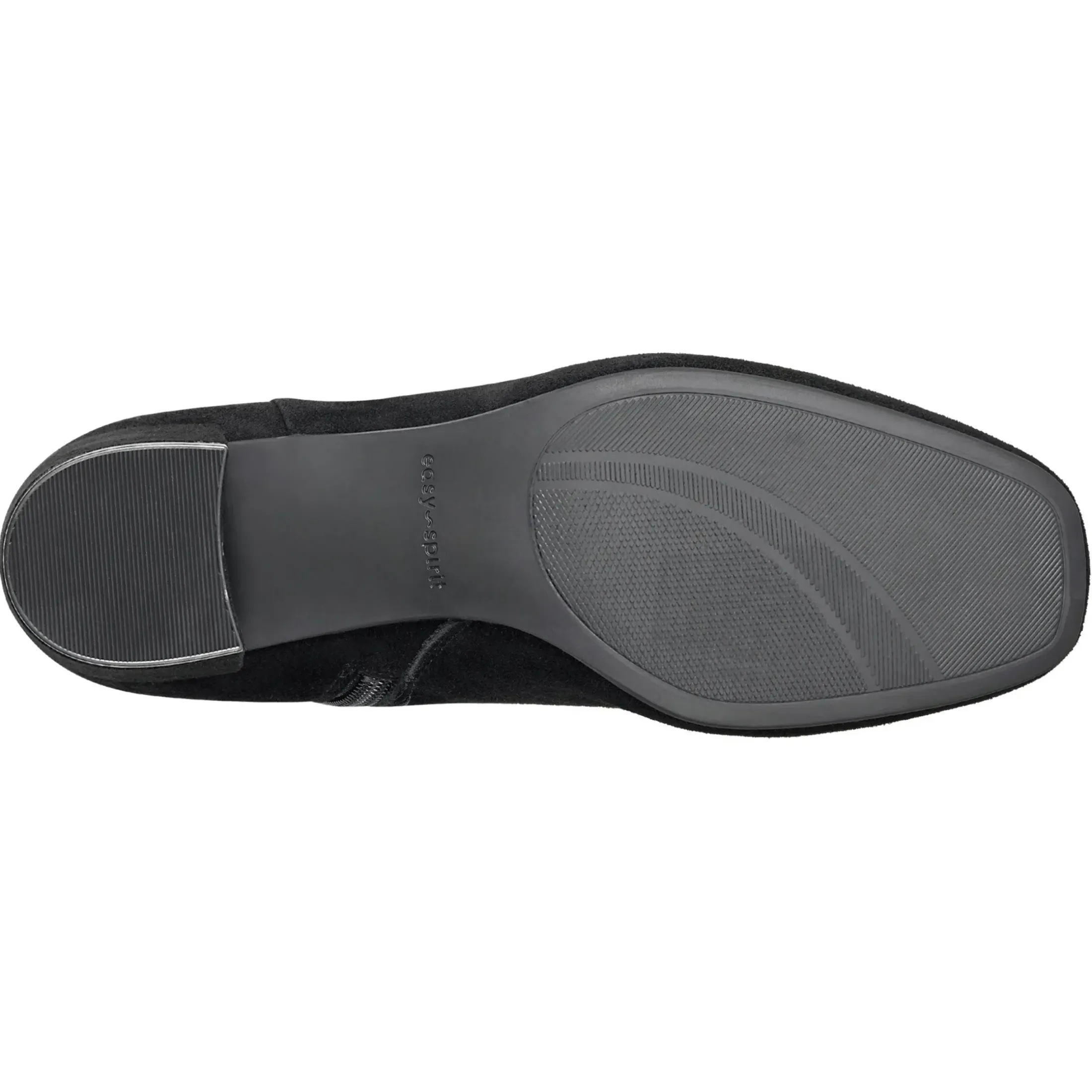 eFlex|eFlex>Easy Spirit Tony Heeled Boots Black Suede