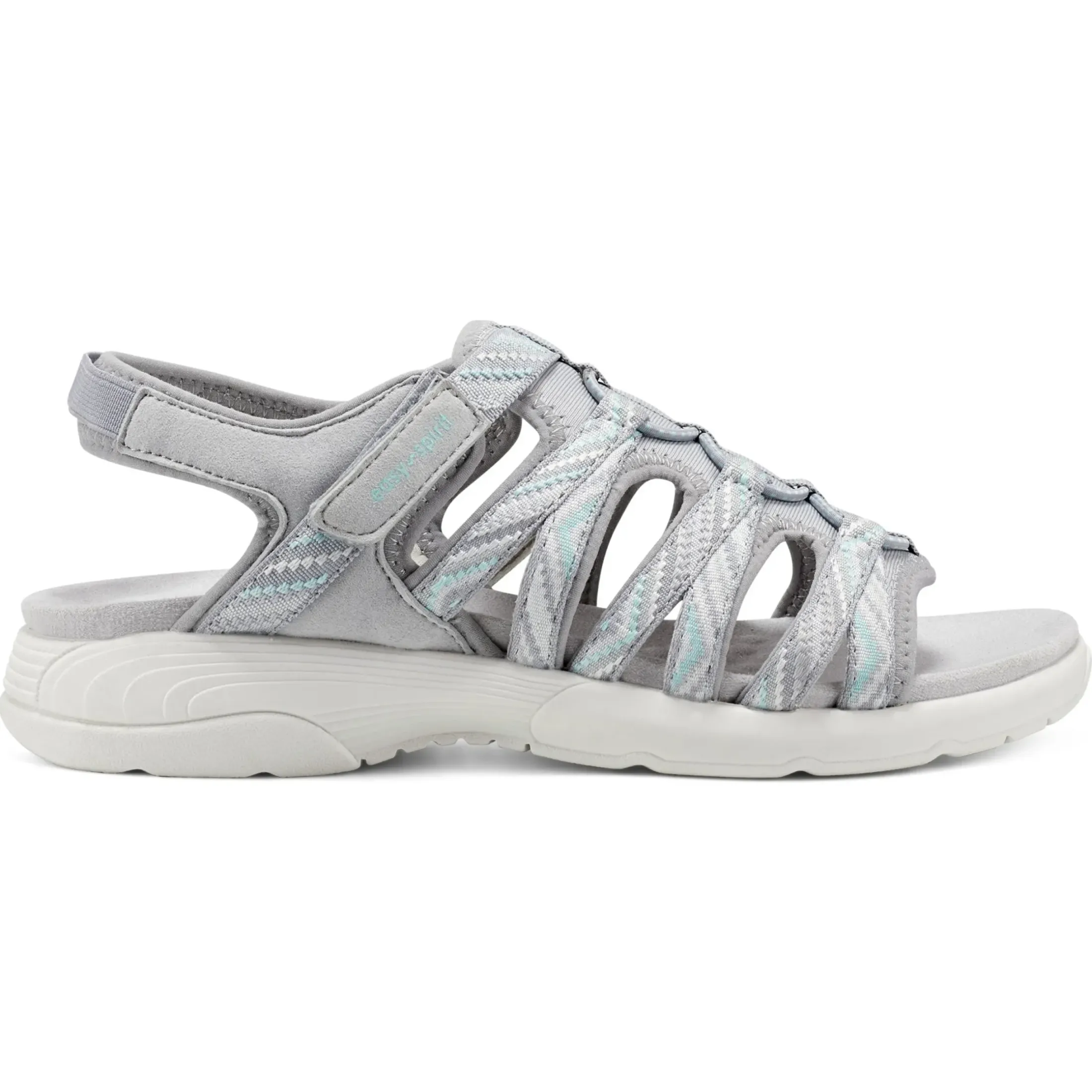 Traciee|Casual>Easy Spirit Torye Sandals Light Grey