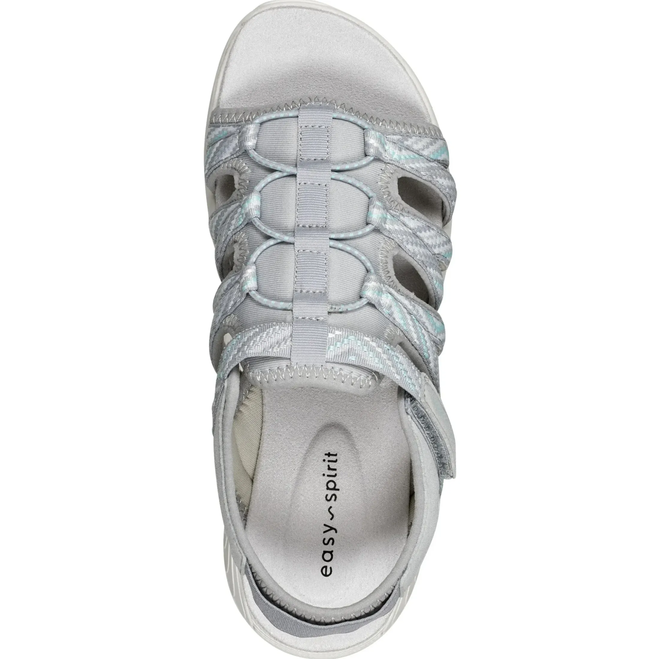 Traciee|Casual>Easy Spirit Torye Sandals Light Grey