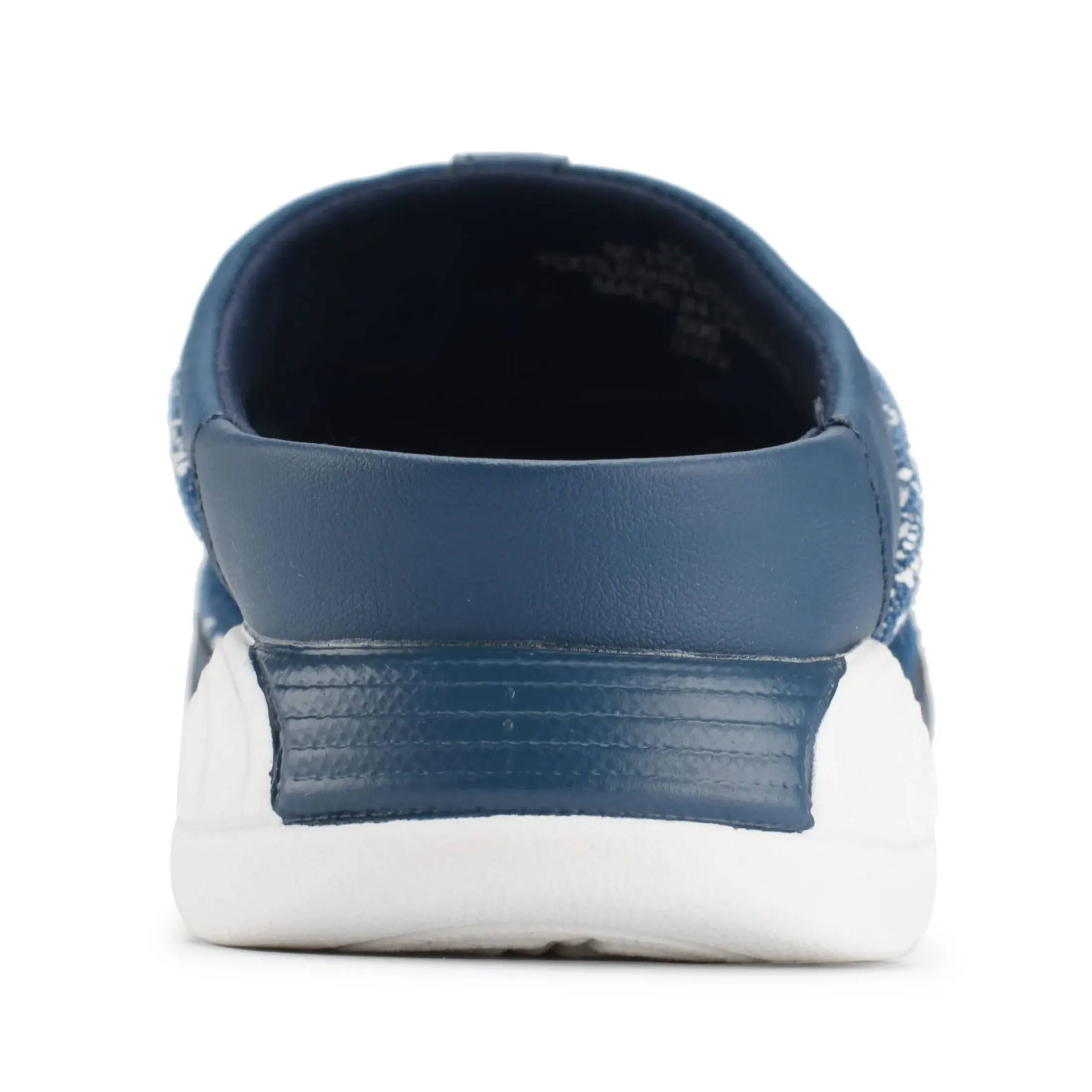 Traciee|Casual>Easy Spirit Traciee Slip On Sandals Denim Paisley Print