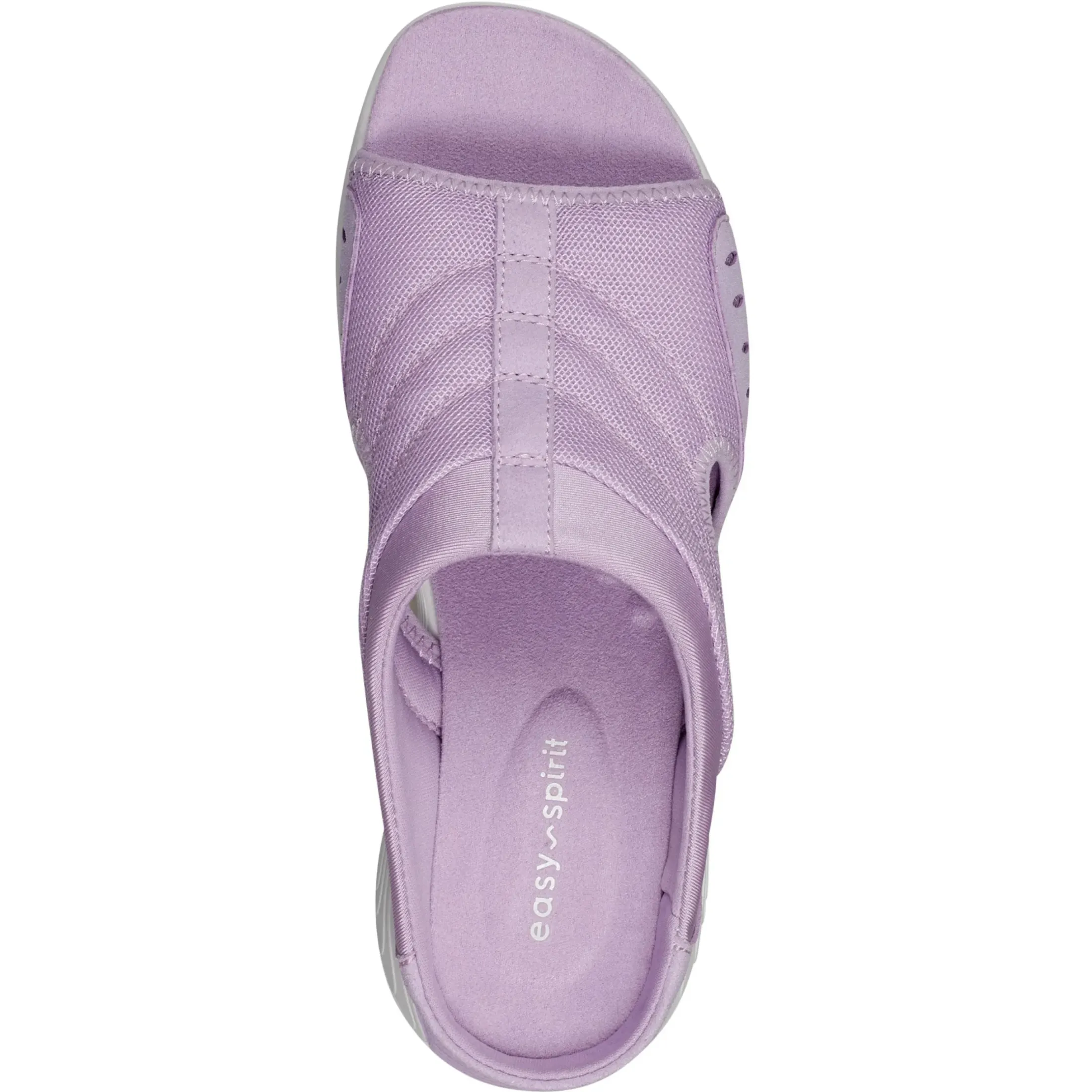 Traciee|Casual>Easy Spirit Traciee Slip On Sandals Light Purple Mesh
