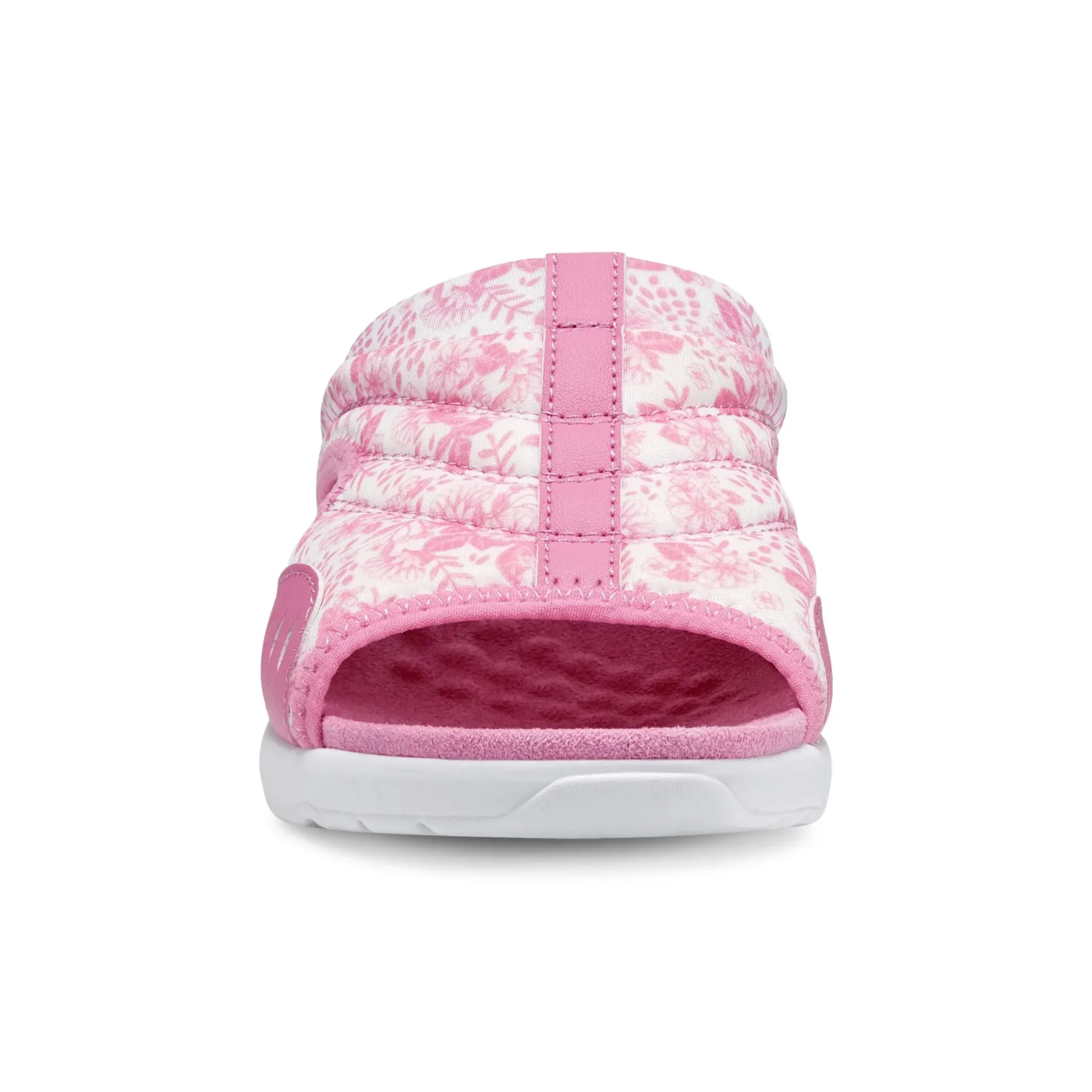 Traciee|Casual>Easy Spirit Traciee Slip On Sandals Pink/White Floral