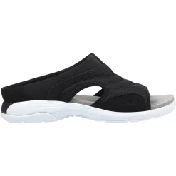 Traciee|Casual>Easy Spirit Traciee Slip On Sandals Black Multi Fabric