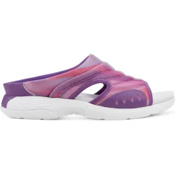 Traciee|Casual>Easy Spirit Traciee Slip On Sandals Purple Tye Dye