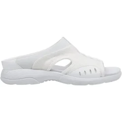 Traciee|Casual>Easy Spirit Traciee Slip On Sandals White Multi Fabric