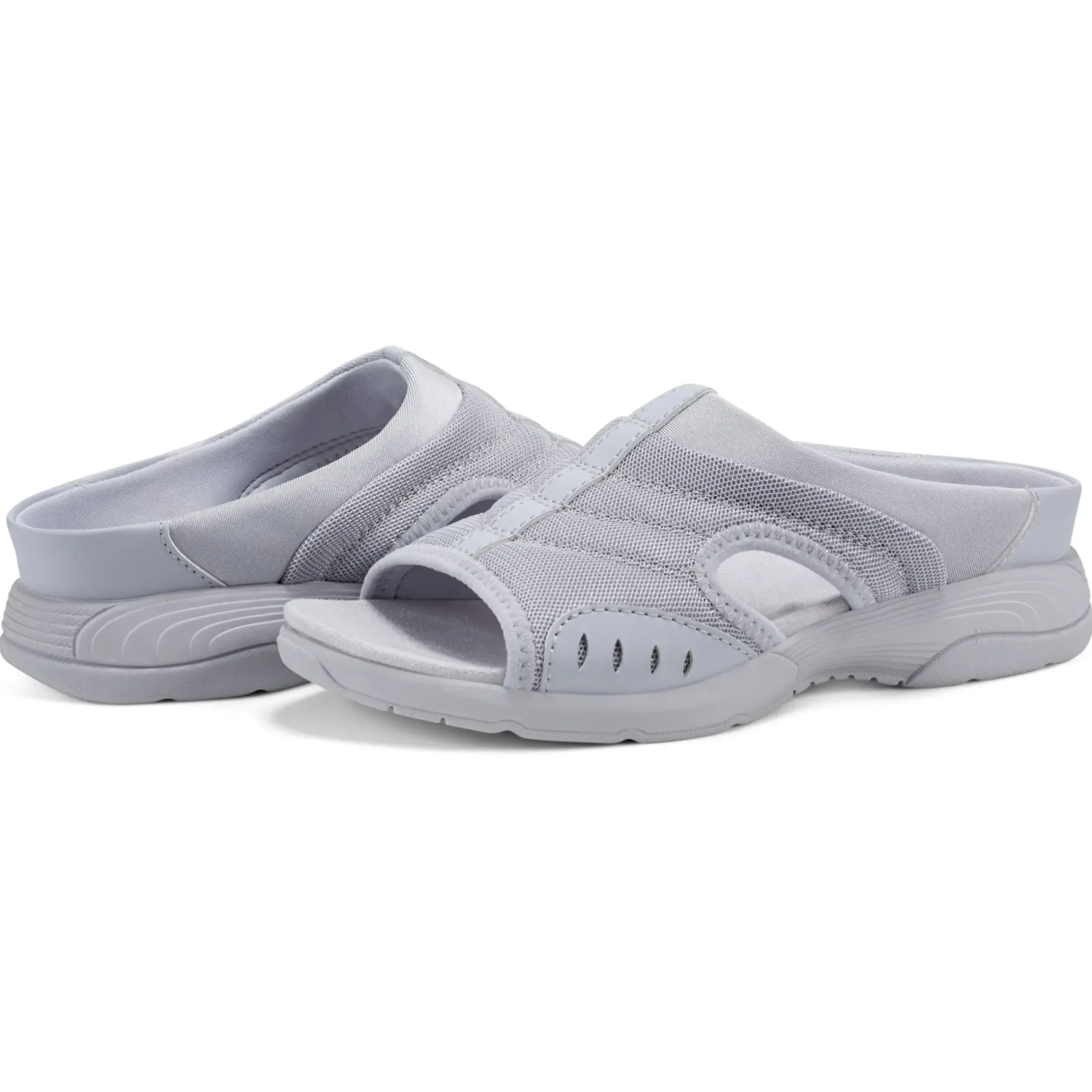 Traciee|Casual>Easy Spirit Traciee Slip On Sandals Light Blue