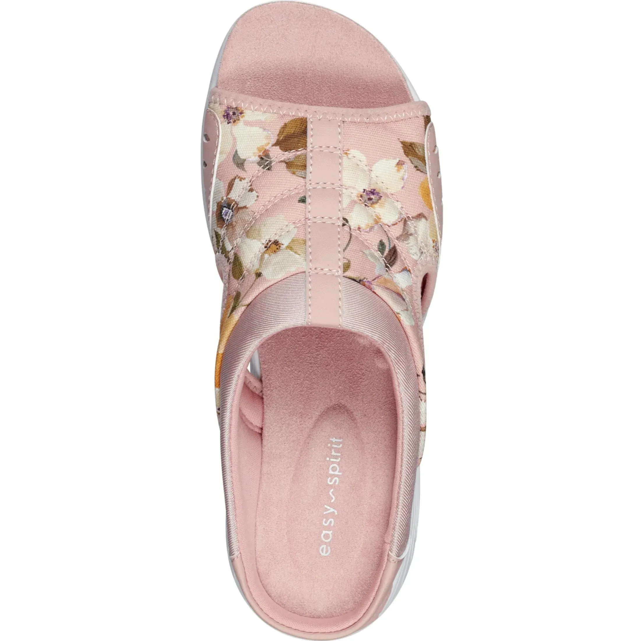 Traciee|Casual>Easy Spirit Traciee Slip On Sandals Pink Multi Floral