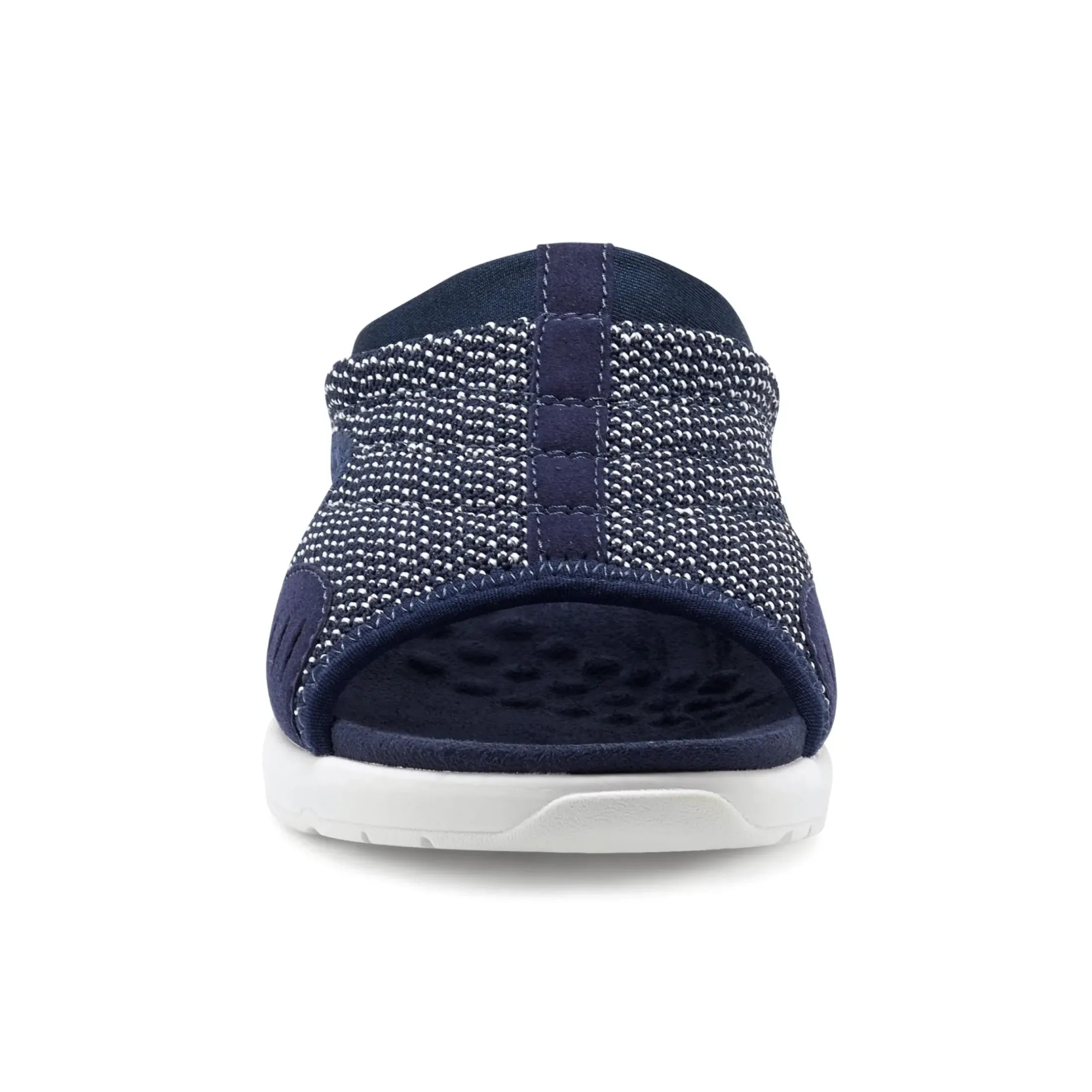 Traciee|Casual>Easy Spirit Traciee Slip On Sandals Navy Multi Print