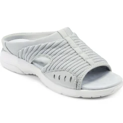 Traciee|Casual>Easy Spirit Traciee Slip On Sandals Light Grey