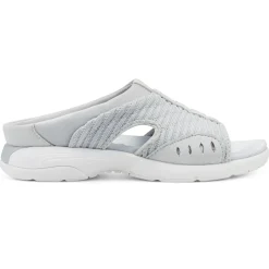 Traciee|Casual>Easy Spirit Traciee Slip On Sandals Light Grey