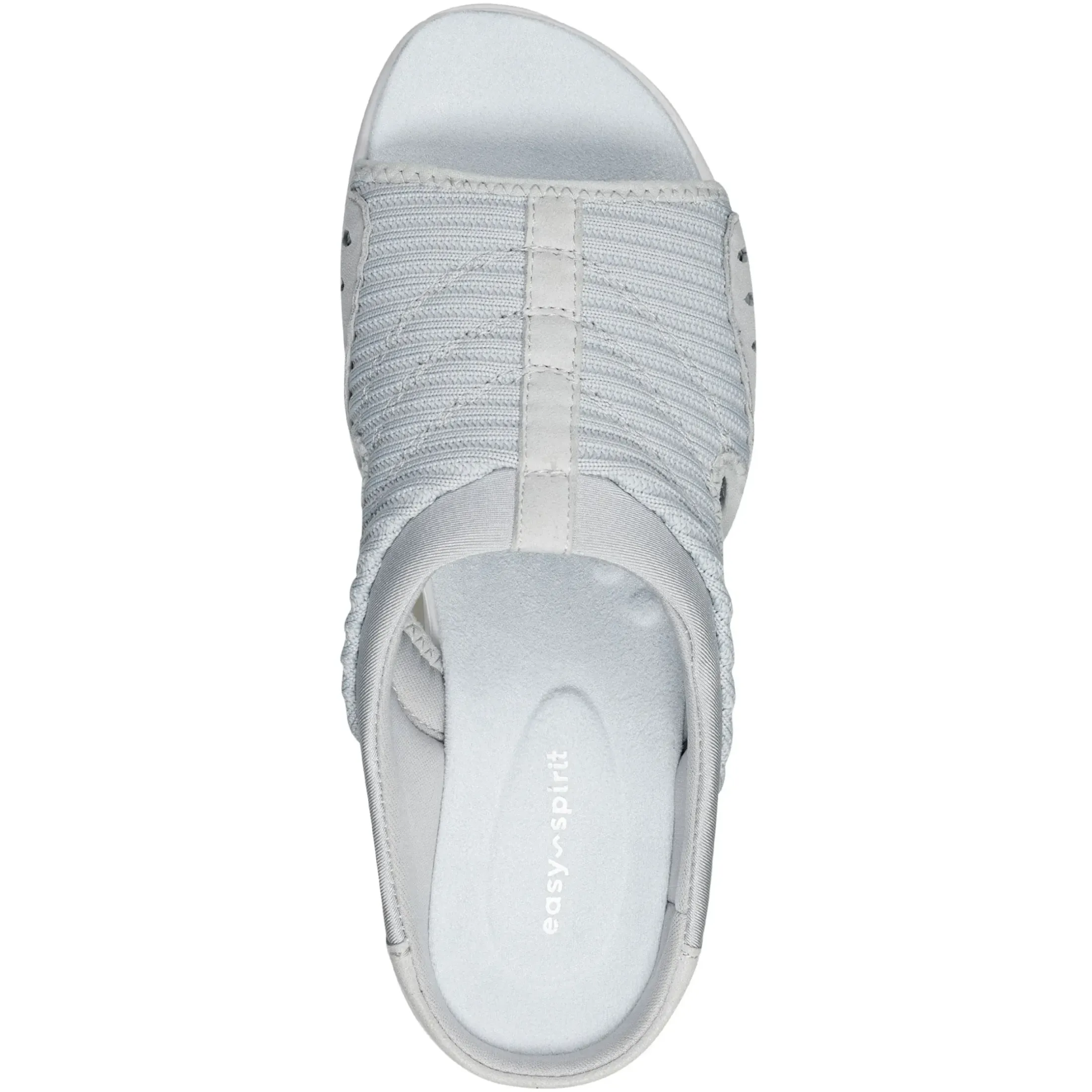Traciee|Casual>Easy Spirit Traciee Slip On Sandals Light Grey