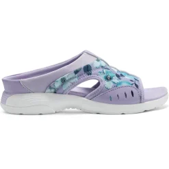 Traciee|Casual>Easy Spirit Traciee Slip On Sandals Lilac Multi Floral