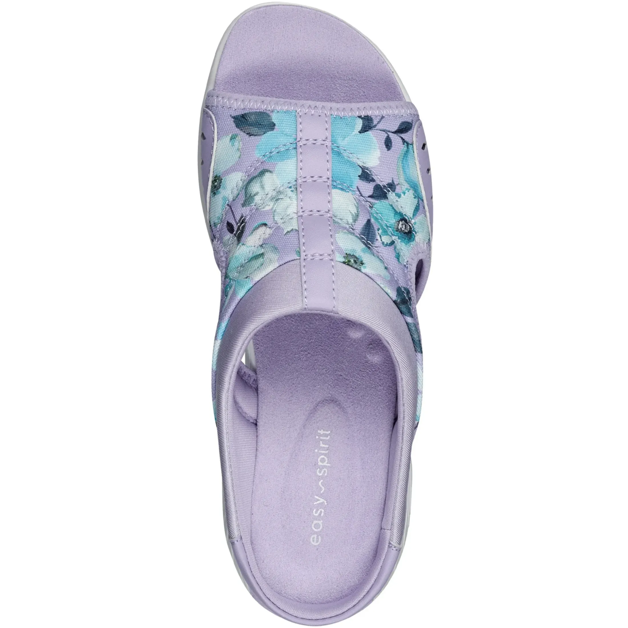 Traciee|Casual>Easy Spirit Traciee Slip On Sandals Lilac Multi Floral