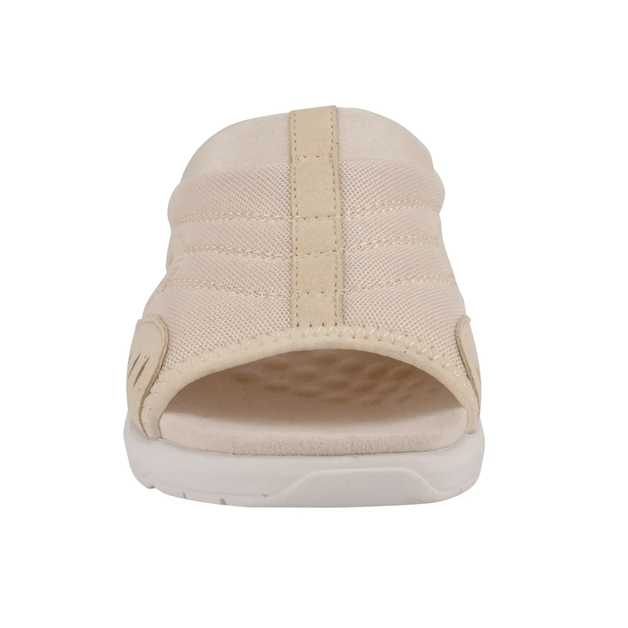 Traciee|Casual>Easy Spirit Traciee Slip On Sandals Taupe Mesh