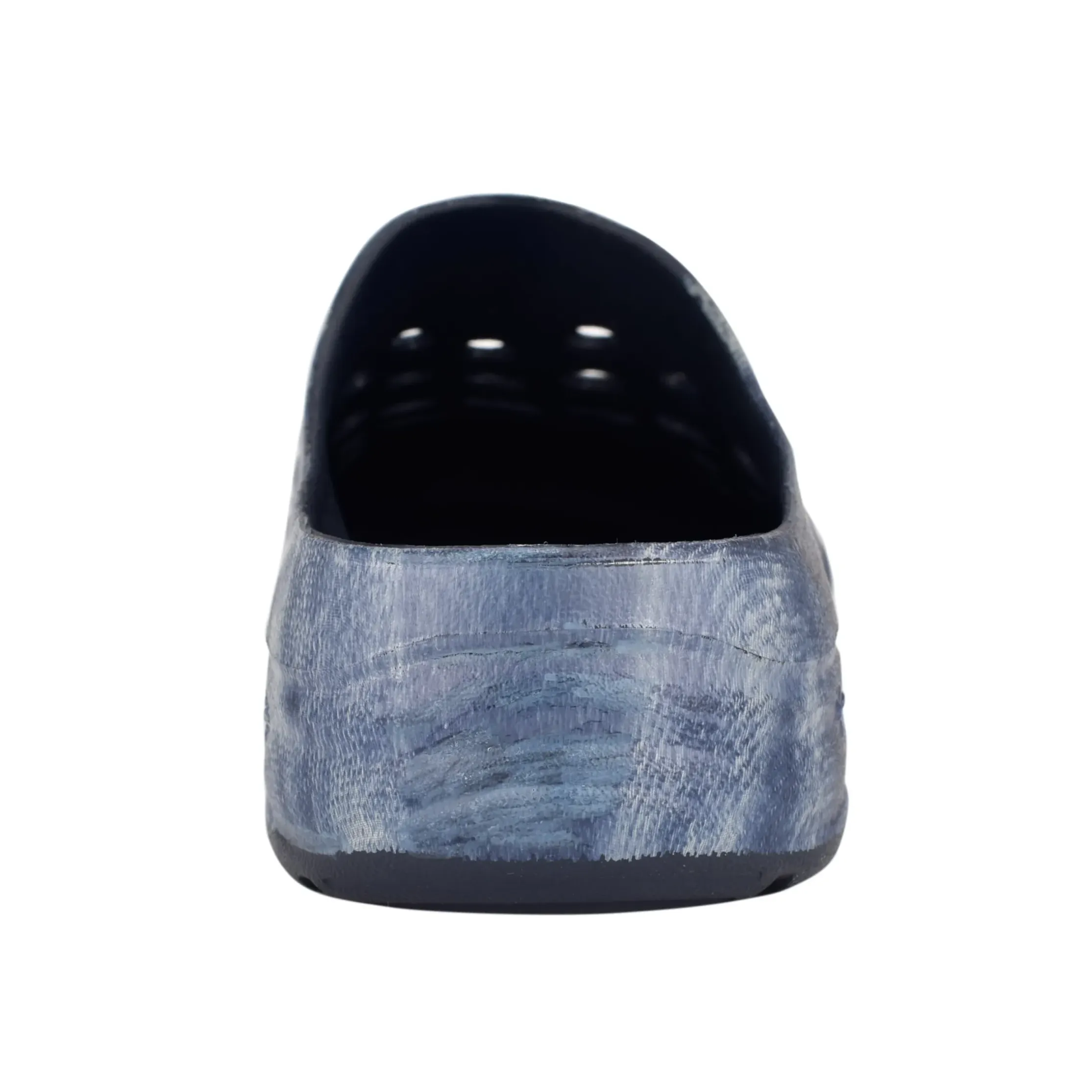 Traveltime Family|Traveltime Clogs>Easy Spirit Travelclog Slip On Mules Denim Tie Dye Print
