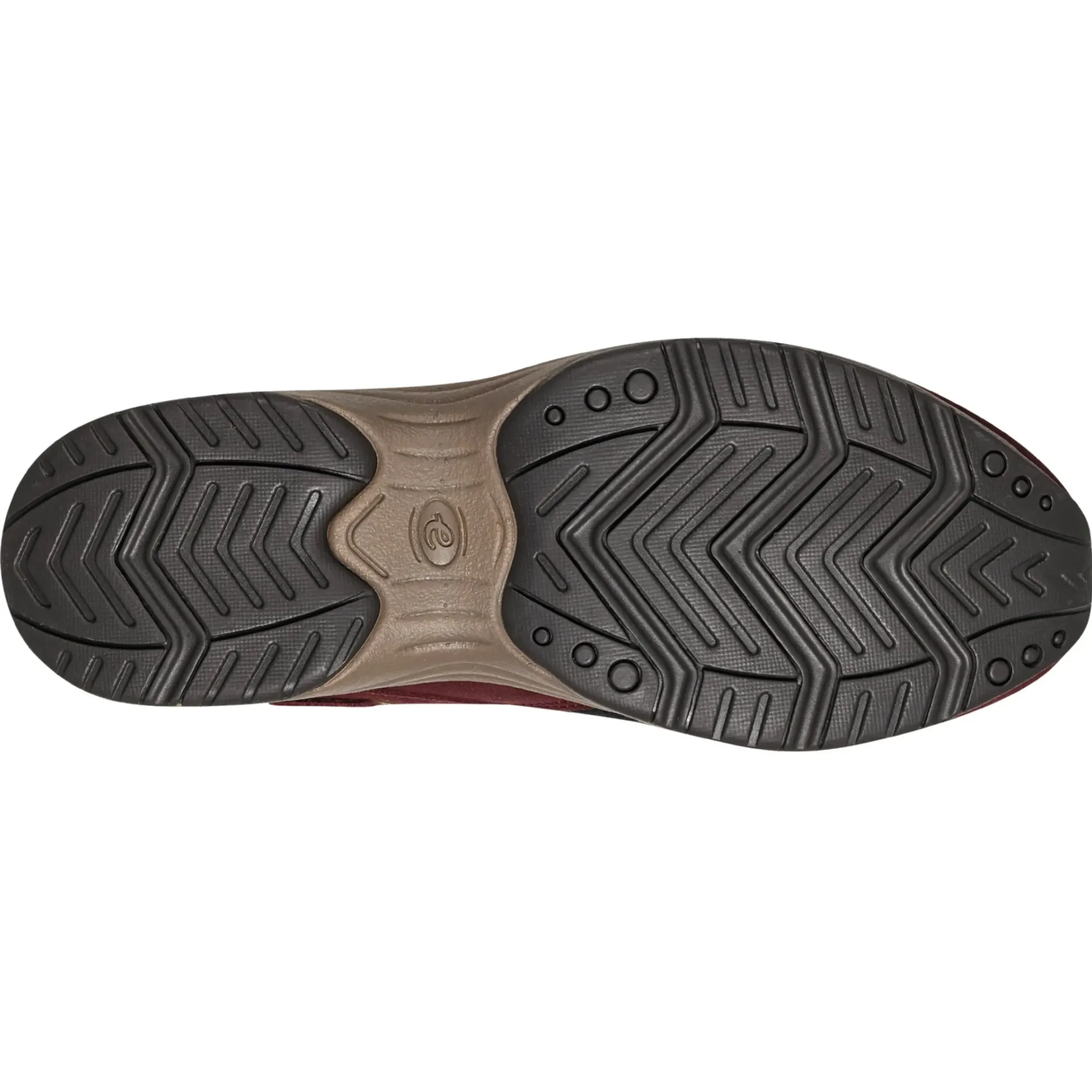 Traveltime Family|Traveltime Clogs>Easy Spirit Travelport Clogs Dark Red Zigzag