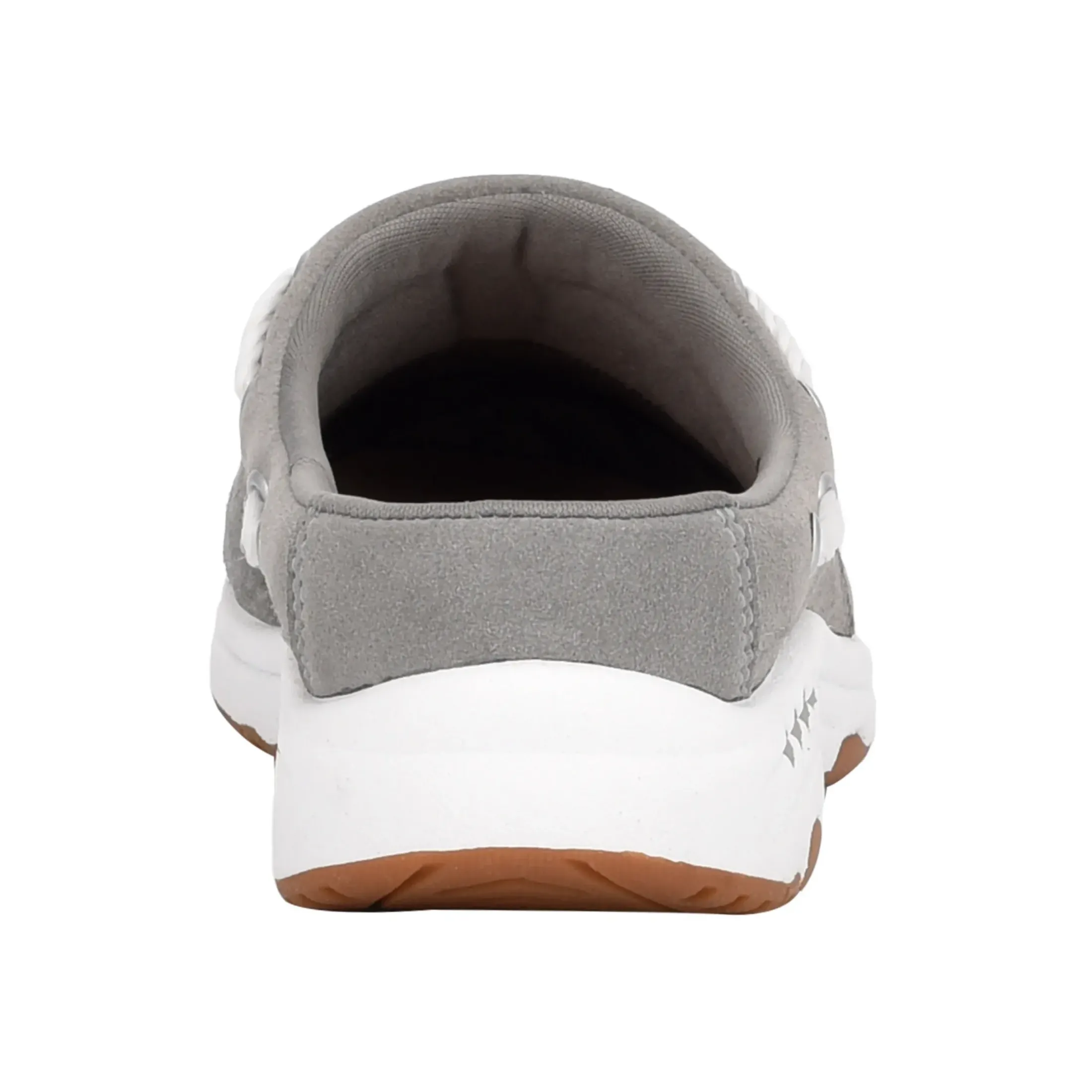 Traveltime Family|Traveltime Clogs>Easy Spirit Travelport Clogs Grey Suede
