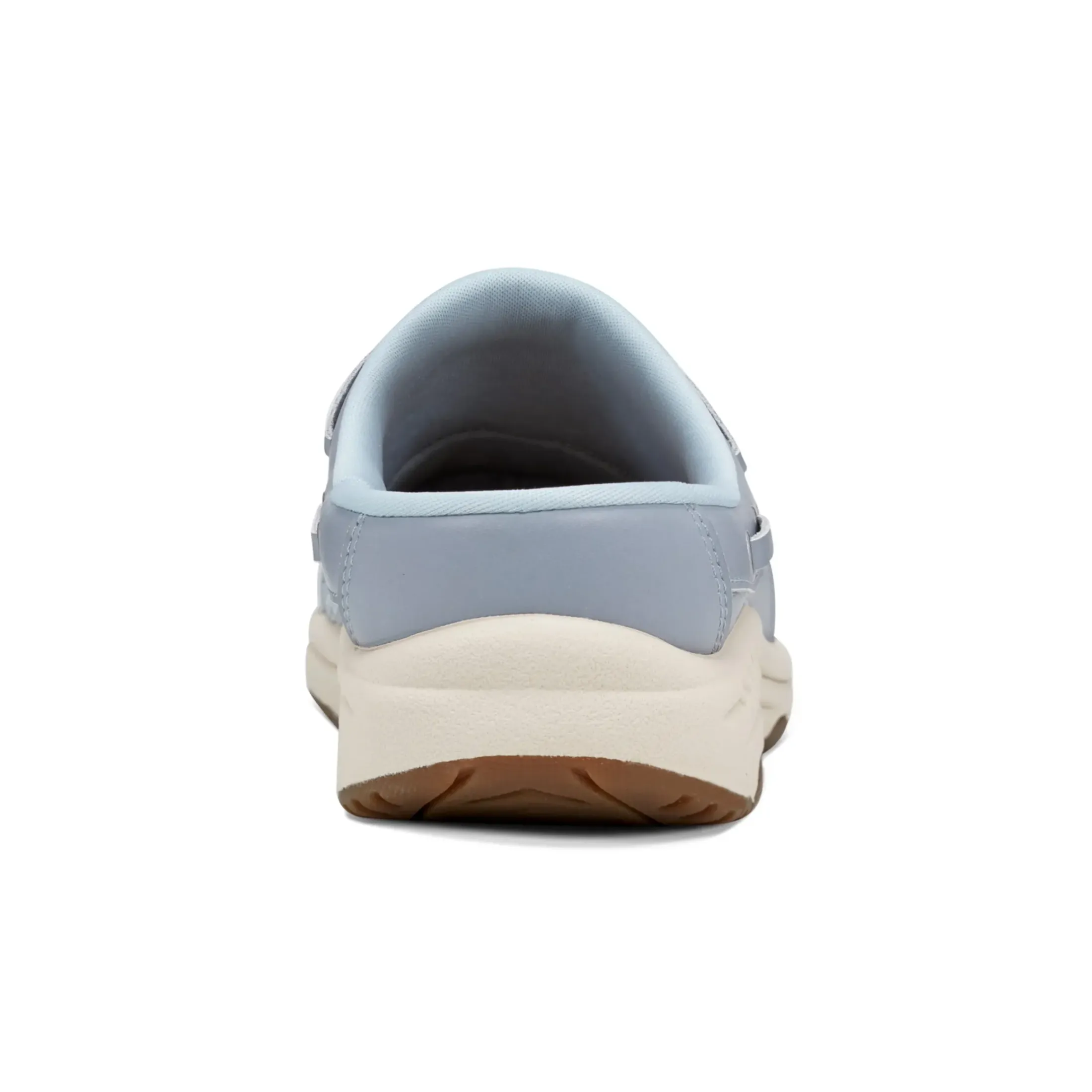 Traveltime Family|Traveltime Clogs>Easy Spirit Travelport Clogs Light Blue Raffia