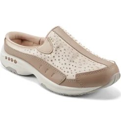 Traveltime Family|Traveltime Clogs>Easy Spirit Travelstone Clogs Rose Gold