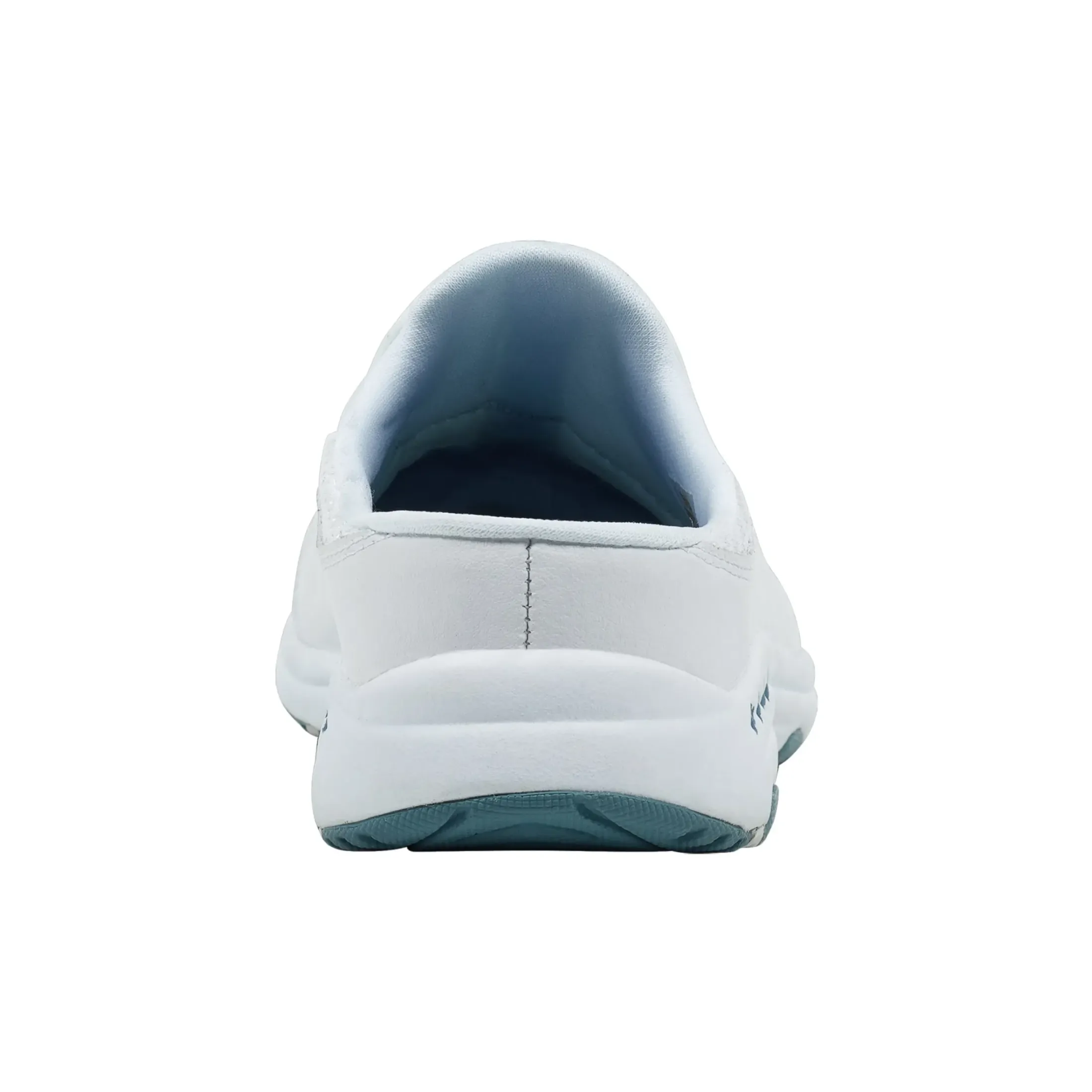 Traveltime Family|Traveltime Clogs>Easy Spirit Traveltime Classic Clogs White Leather Mesh