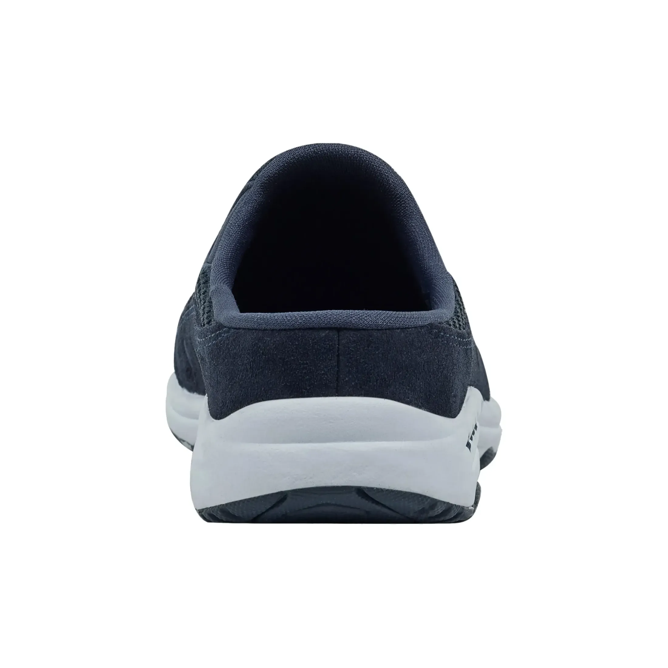 Traveltime Family|Traveltime Clogs>Easy Spirit Traveltime Classic Clogs Navy Suede Mesh