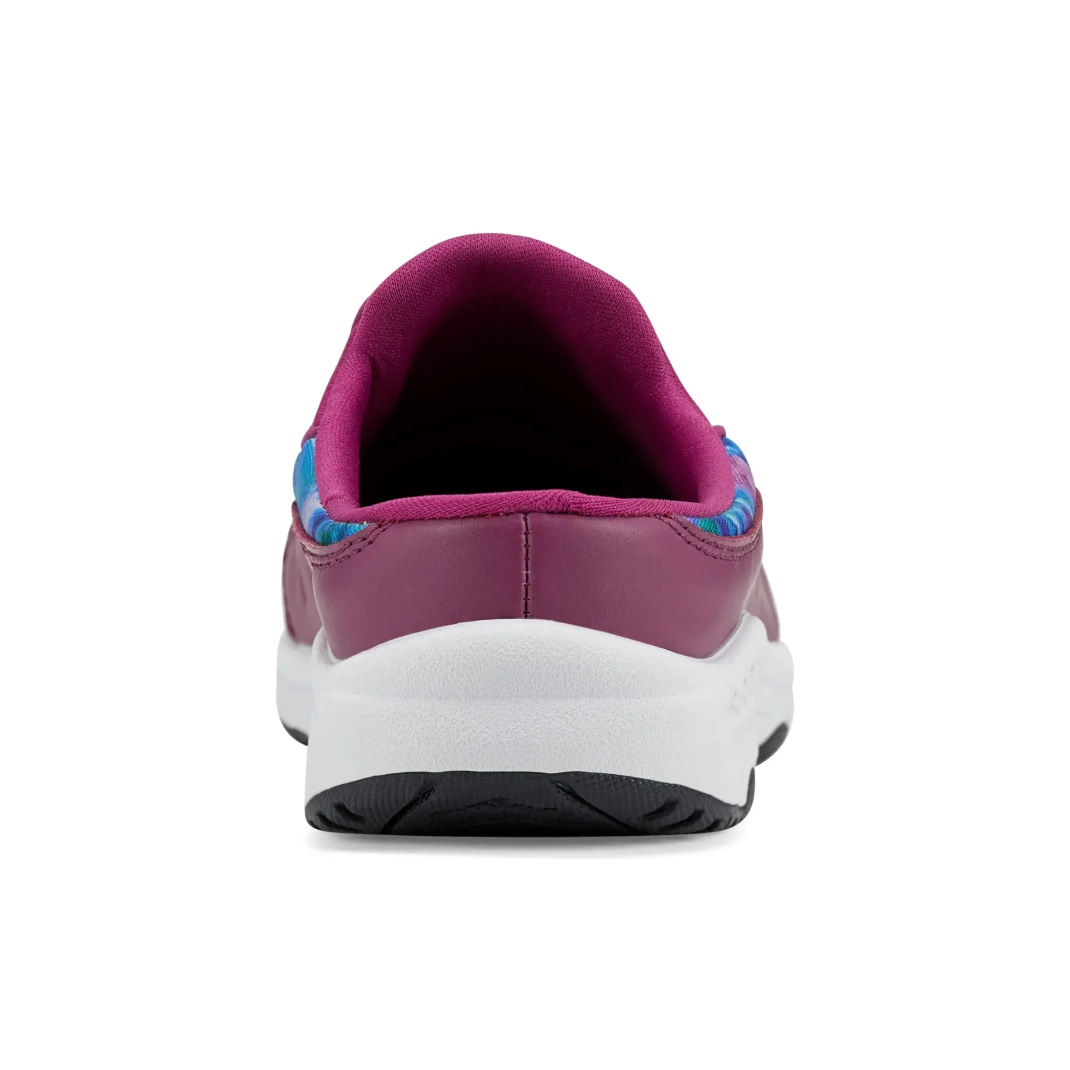 Traveltime Family|Traveltime Clogs>Easy Spirit Traveltime Clogs Fuchsia/Blue Tie Dye