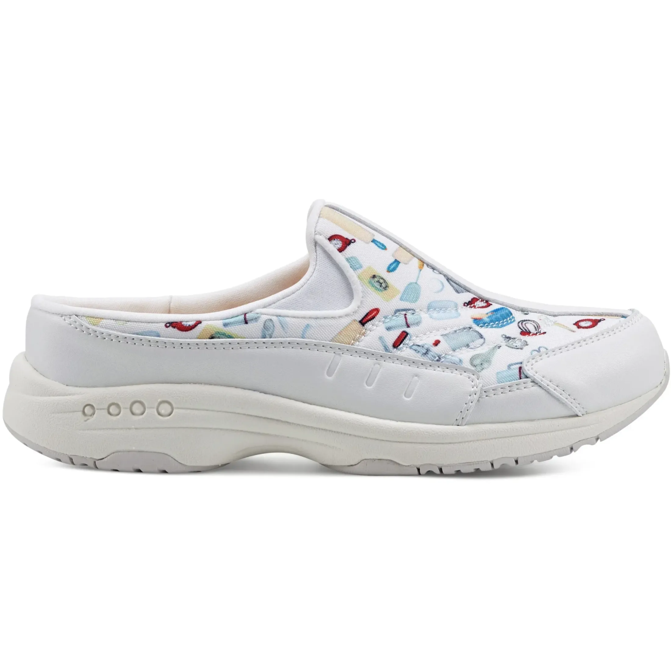 Traveltime Family|Traveltime Clogs>Easy Spirit Traveltime Clogs Kitchen Utensils Print