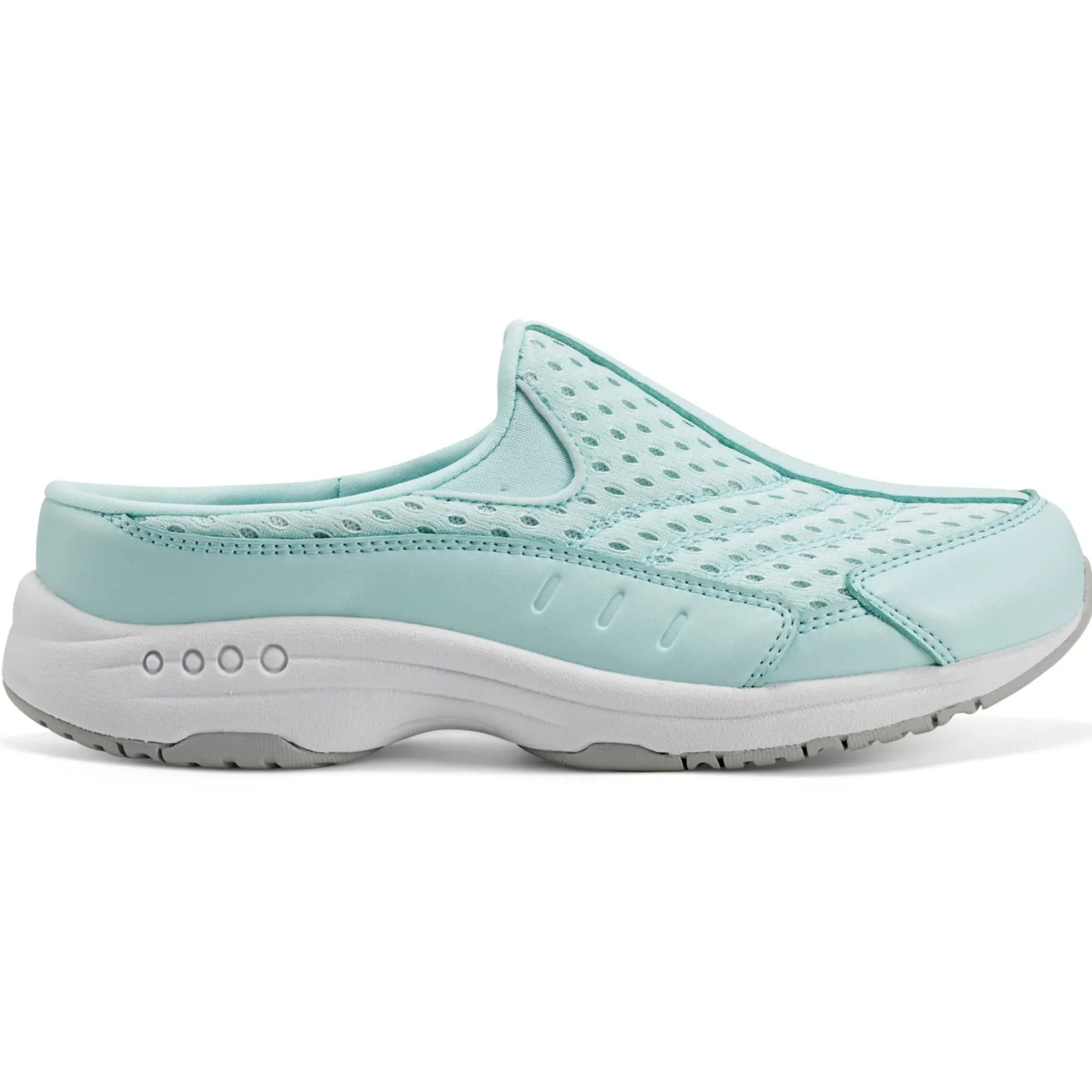 Traveltime Family|Traveltime Clogs>Easy Spirit Traveltime Clogs Blue Mesh