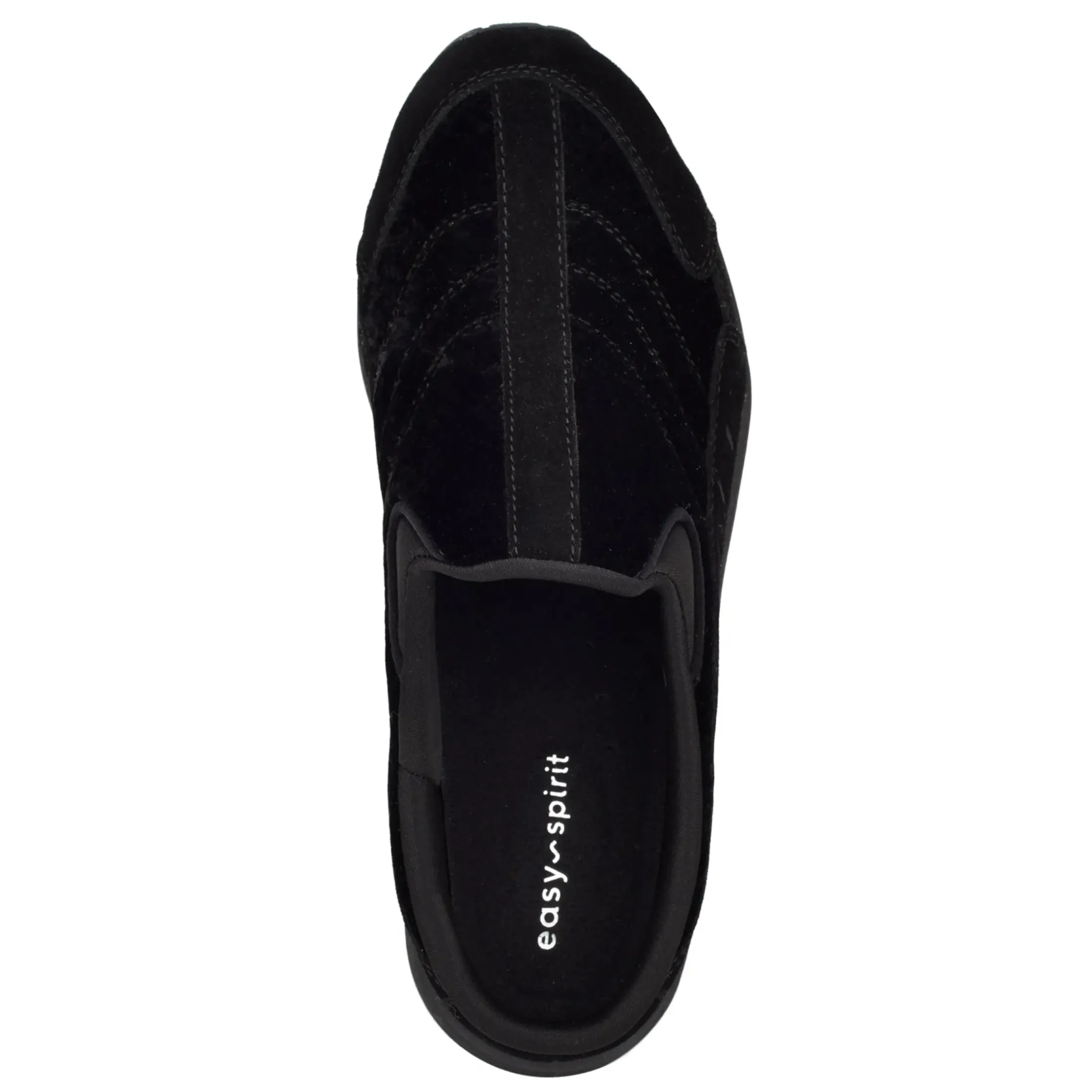 Traveltime Family|Traveltime Clogs>Easy Spirit Traveltime Clogs Black Velvet