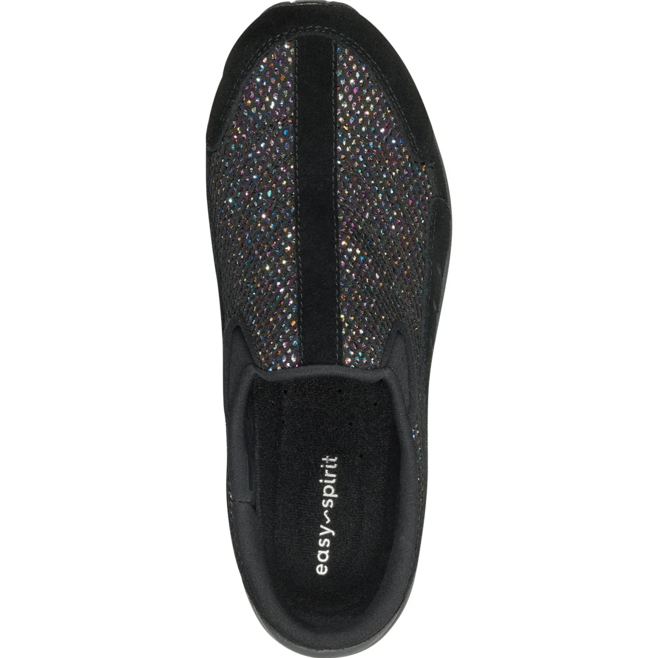 Traveltime Family|Traveltime Clogs>Easy Spirit Traveltime Clogs Black Glitter multi