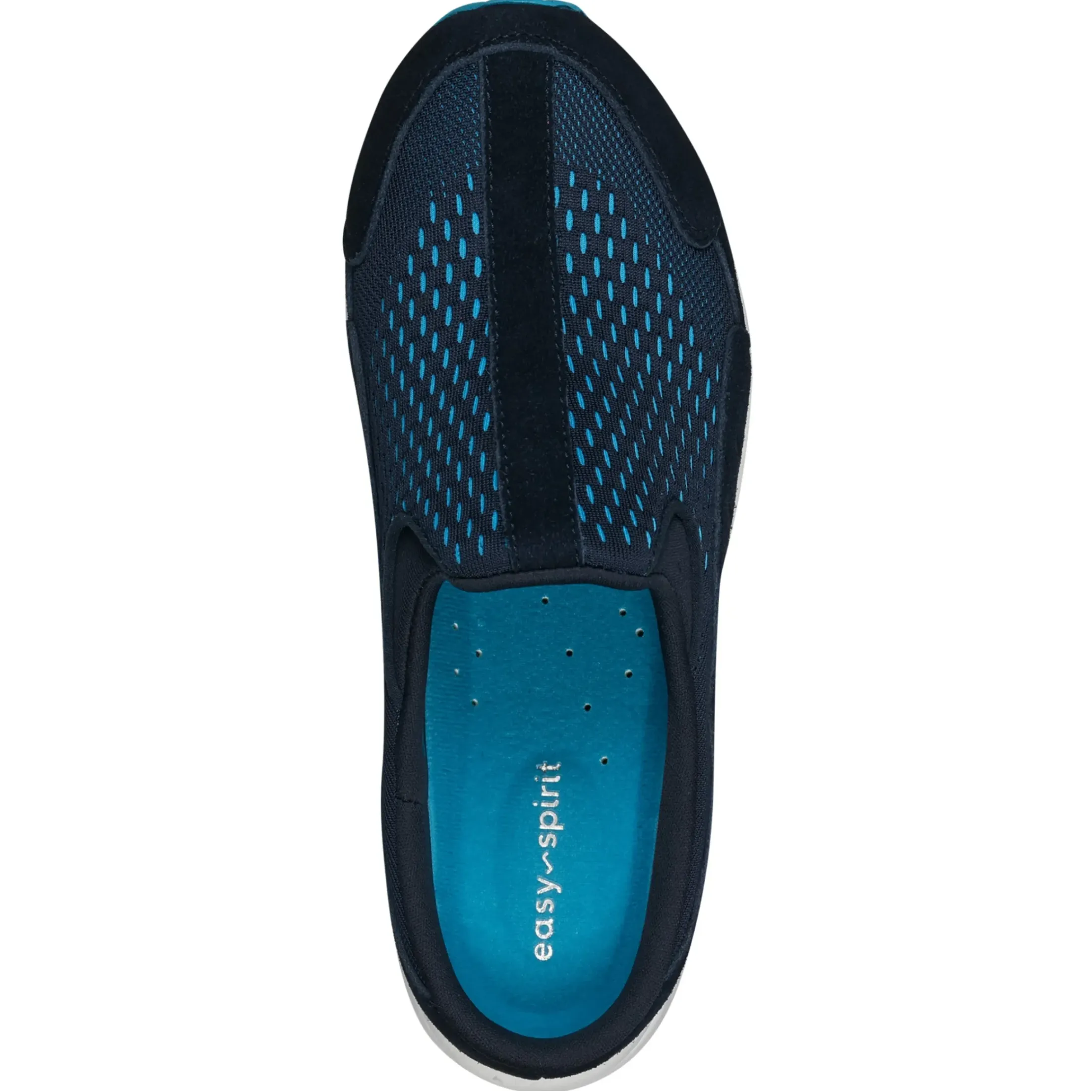 Traveltime Family|Traveltime Clogs>Easy Spirit Traveltime Clogs Blue Iris Mesh