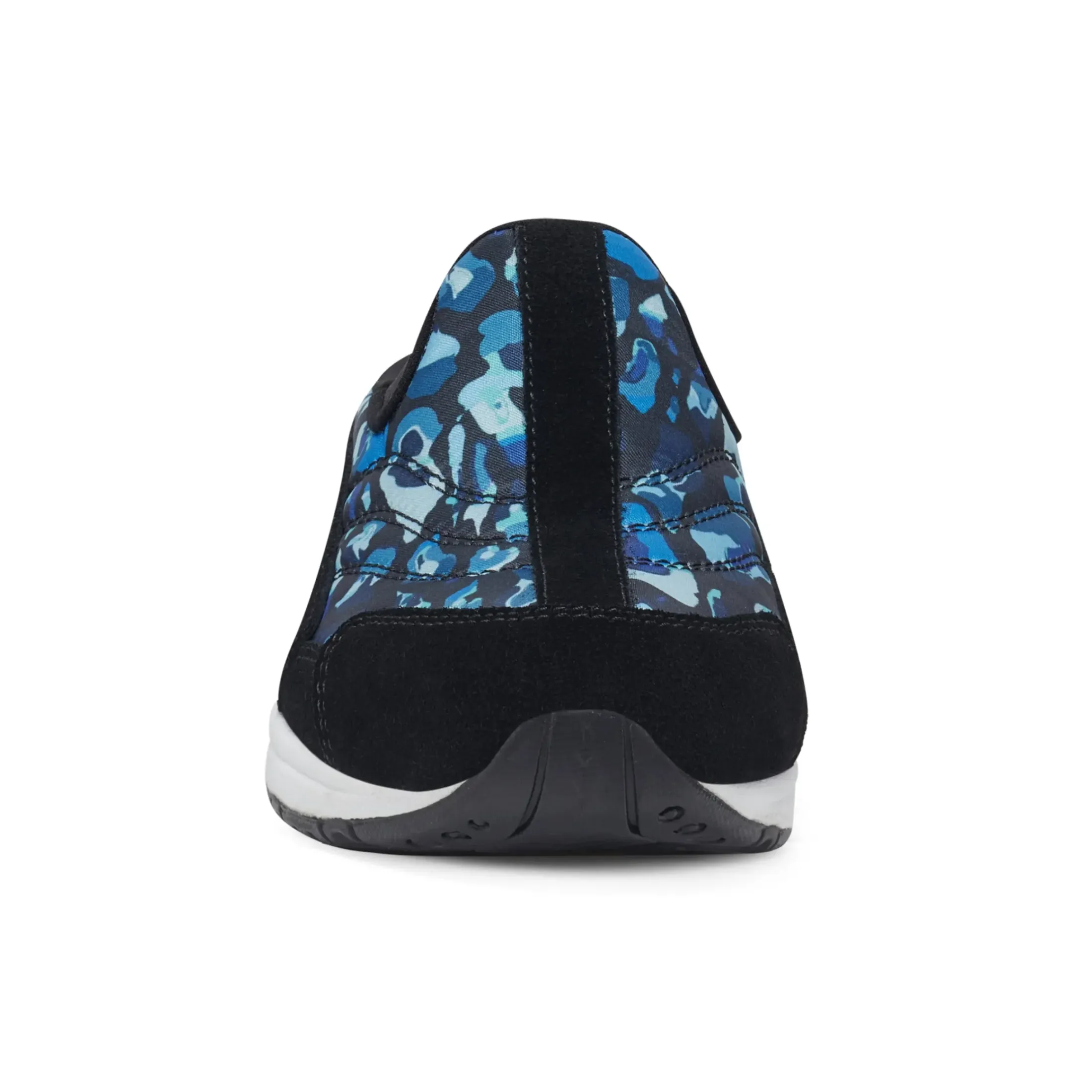 Traveltime Family|Traveltime Clogs>Easy Spirit Traveltime Clogs Black Blue Multi Print