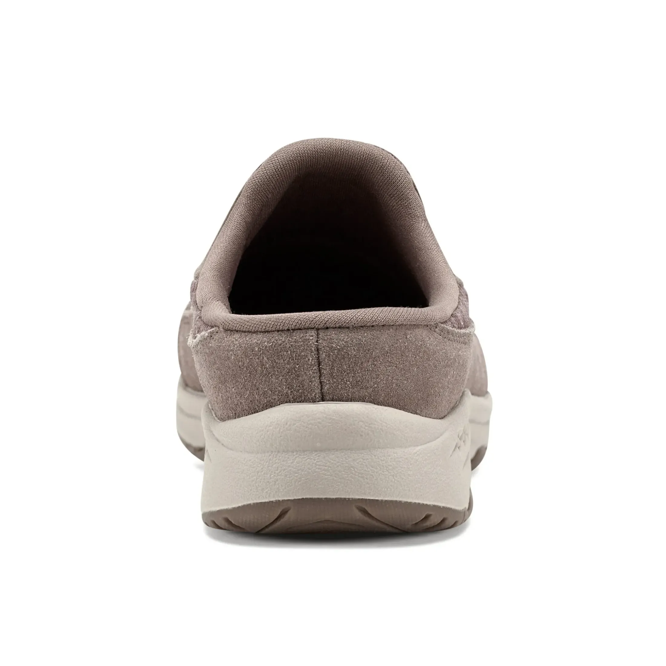 Traveltime Family|Traveltime Clogs>Easy Spirit Traveltime Clogs Taupe Velvet/Corduroy