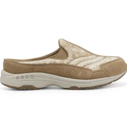 Traveltime Family|Traveltime Clogs>Easy Spirit Traveltime Clogs Natural Velvet